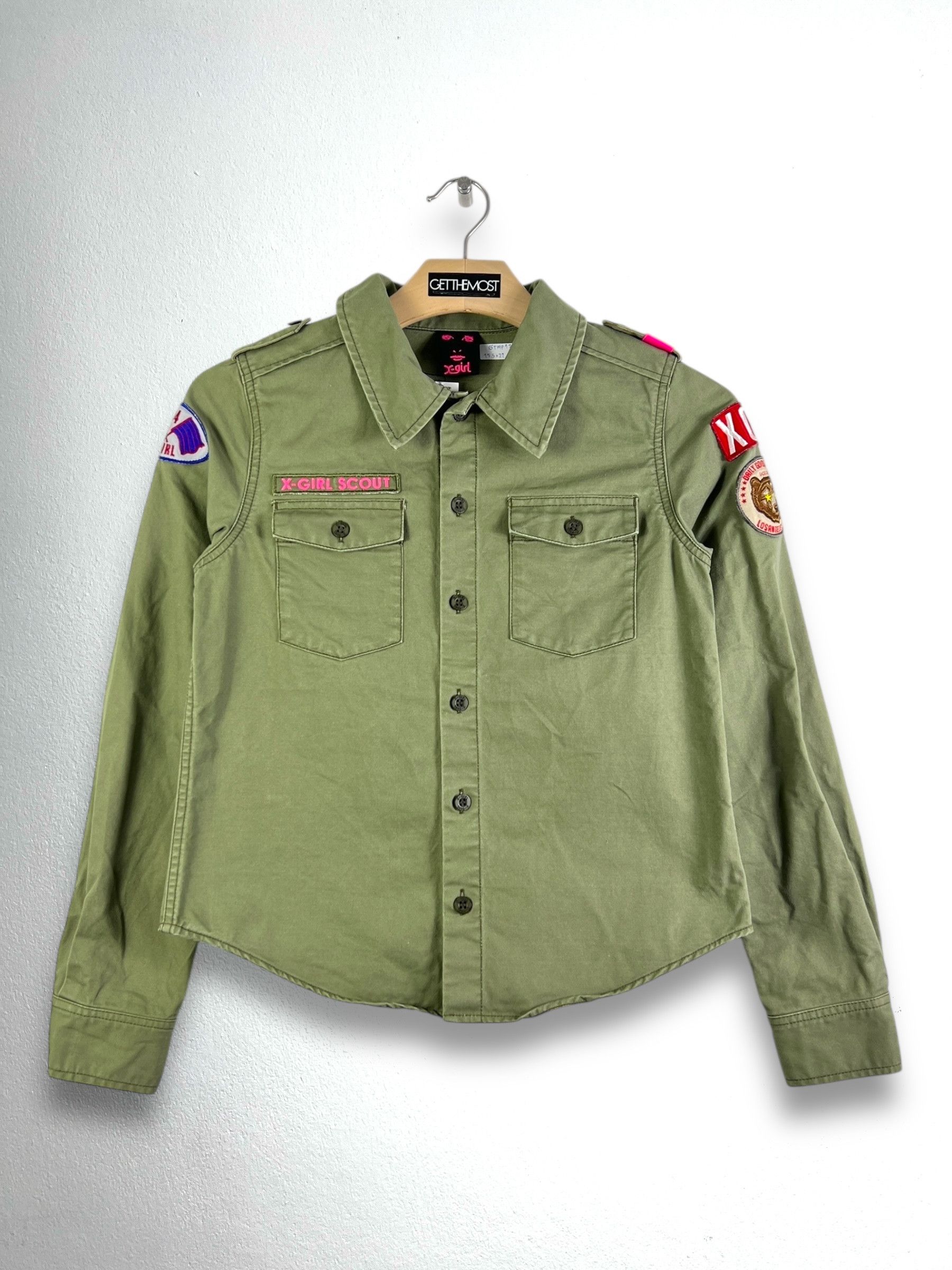 X-Girl X-Girl Scout Shirt (1) GTMP170 Size XS / US 0-2 / IT 36-38 - 1 Thumbnail