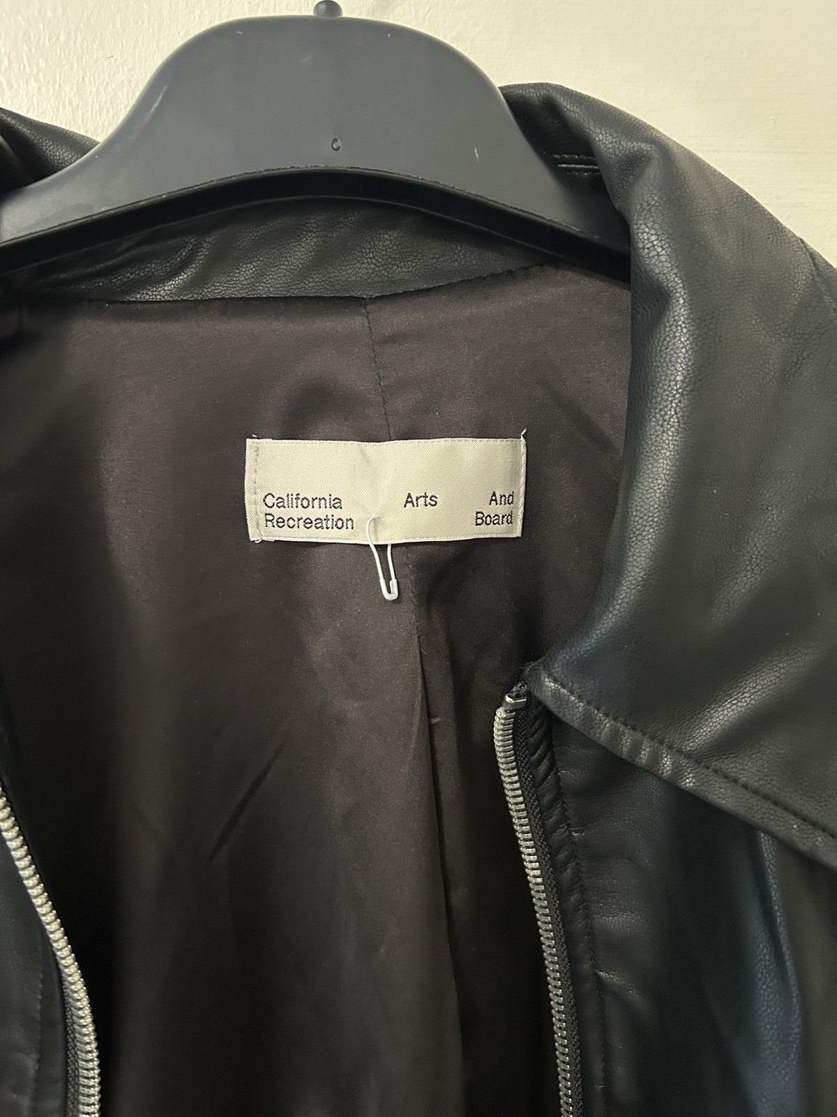 California Arts. California Arts Fairfax Vegan Leather Blouson Jacket Size US M / EU 48-50 / 2 - 5 Thumbnail