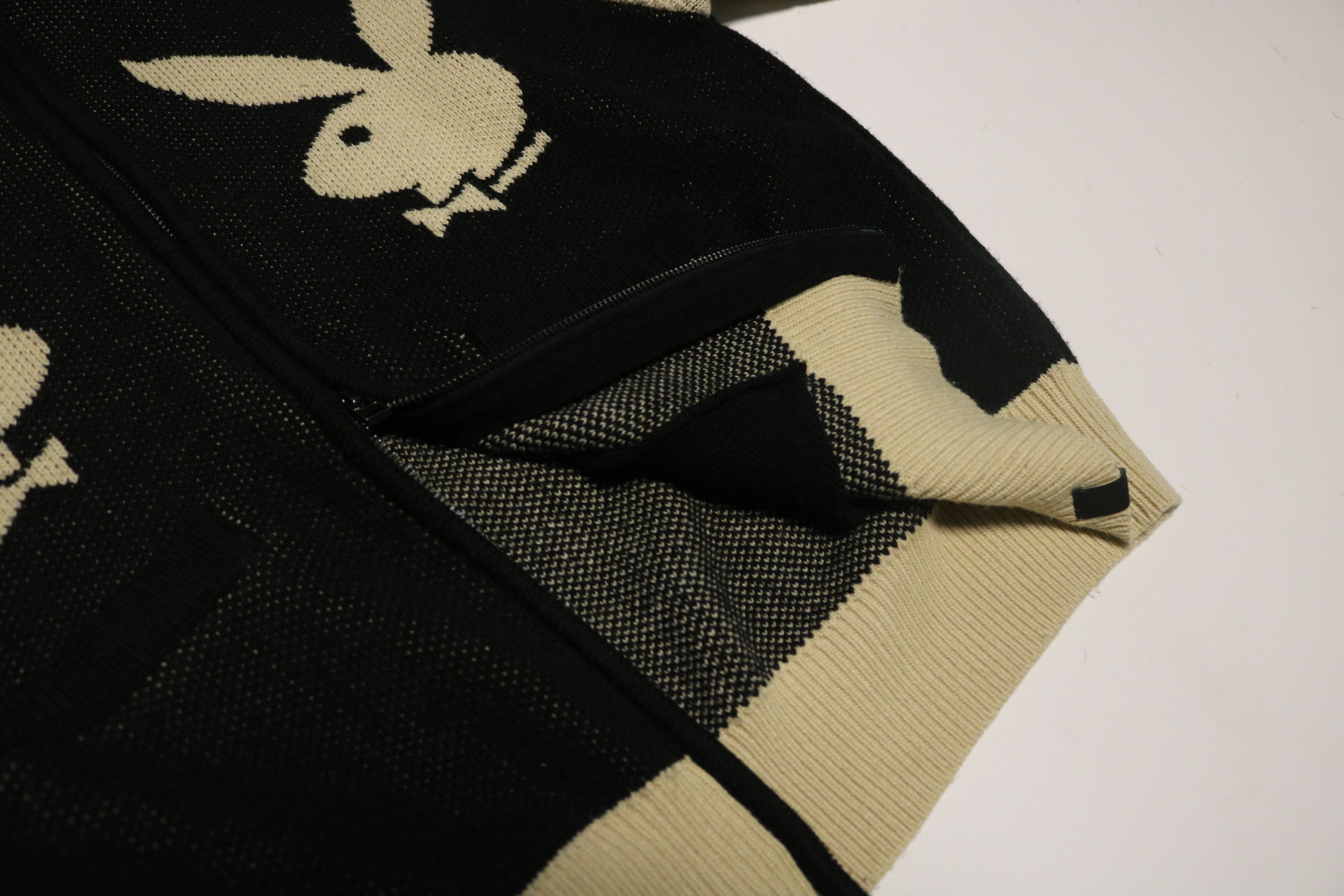 Playboy PLAYBOY 2-Way Knit Zip-Up Size US M / EU 48-50 / 2 - 7 Thumbnail