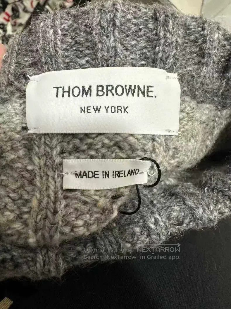 Thom Browne Thom Browne Patchwork striped sweater Size US XS / EU 42 / 0 - 3 Thumbnail