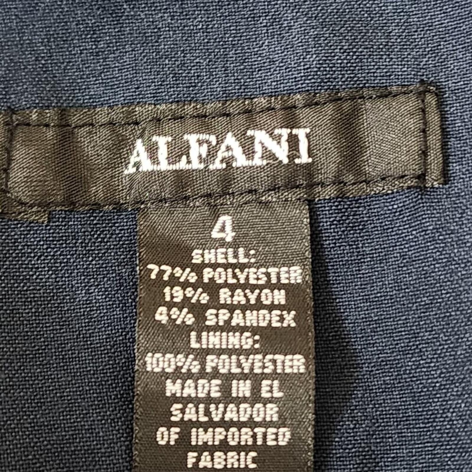 Alfani Alfani Navy Blue Size 4 Skirt Size 27" / US 4 / IT 40 - 3 Thumbnail