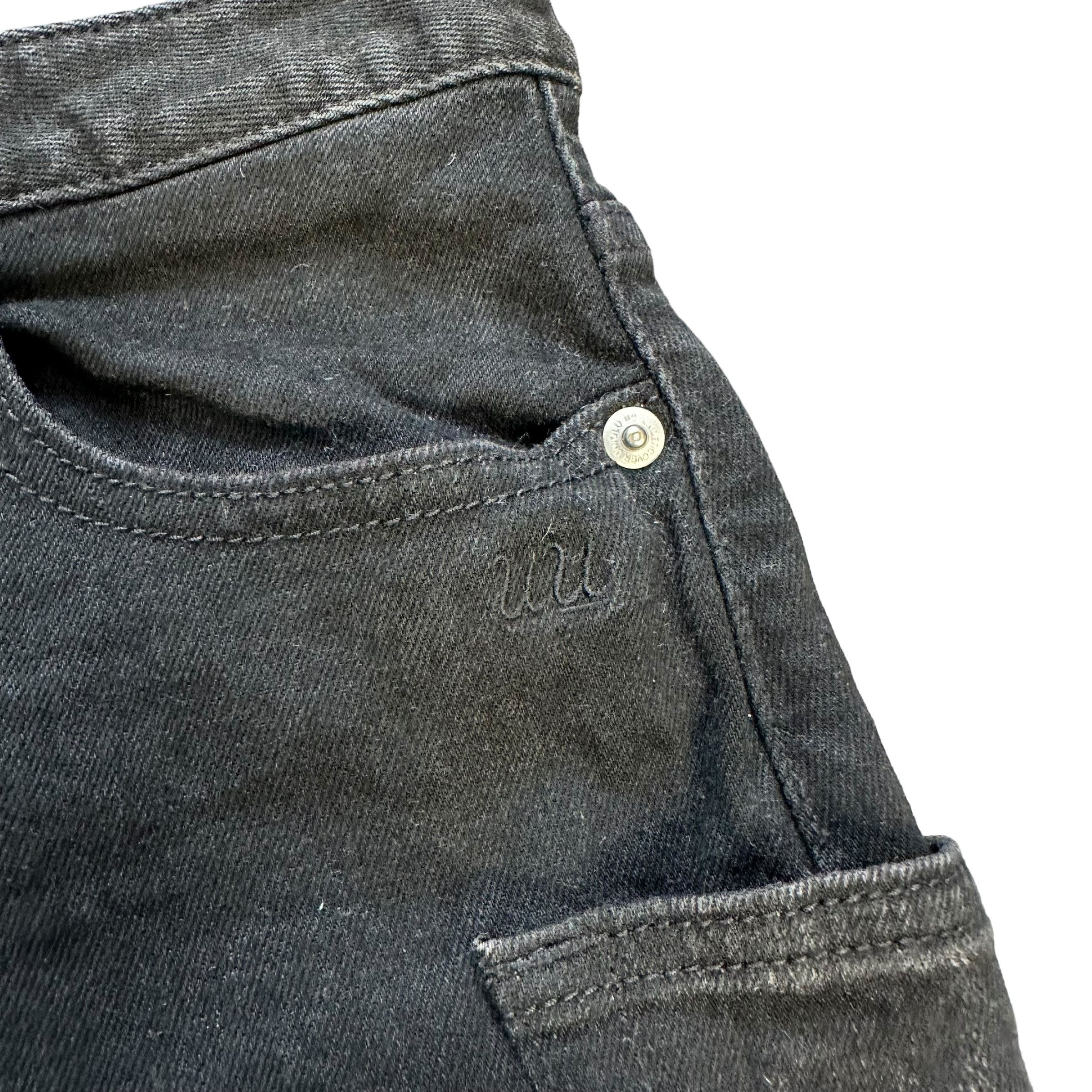 Undercover × Uniqlo UU Uniqlo Undercover Asymmetrical Jean Skirt #A32-0733 Size 28" / US 6 / IT 42 - 4 Thumbnail
