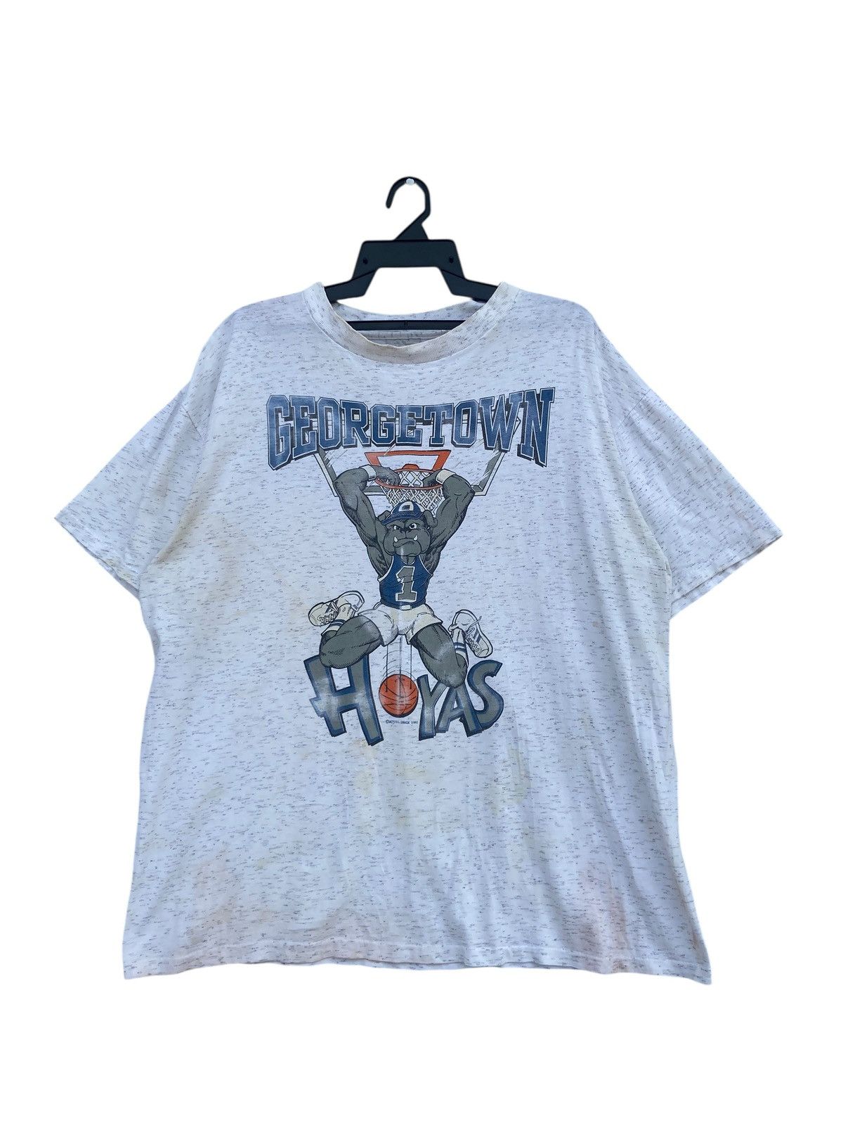 NBA VINTAGE 1991 GEORGETOWN HOYAS Size US XL / EU 56 / 4 - 1 Thumbnail