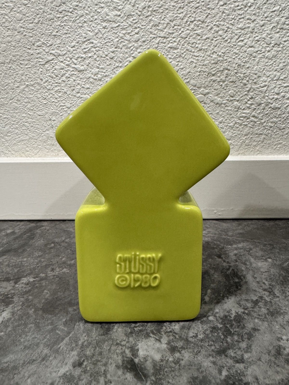Stussy Stussy Dice Ceramic Vase - Lime Size ONE SIZE - 5 Thumbnail