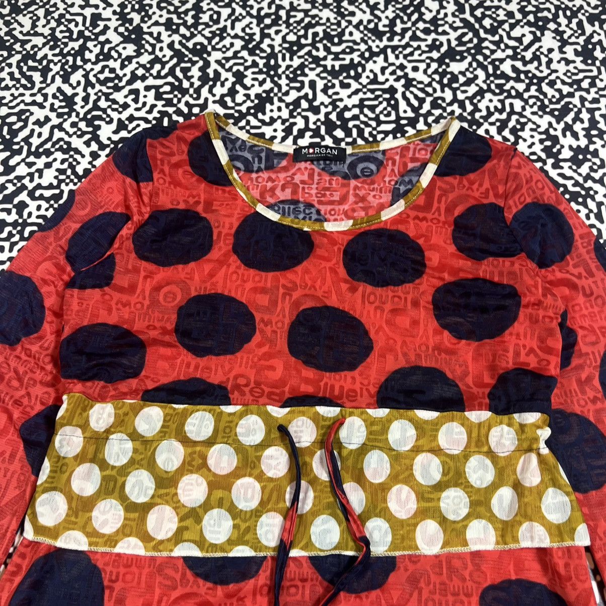 Morgan De Toi Vintage Y2K Mogran De Toi Japanese Style Retro Mini Dress Size M / US 6-8 / IT 42-44 - 9 Thumbnail