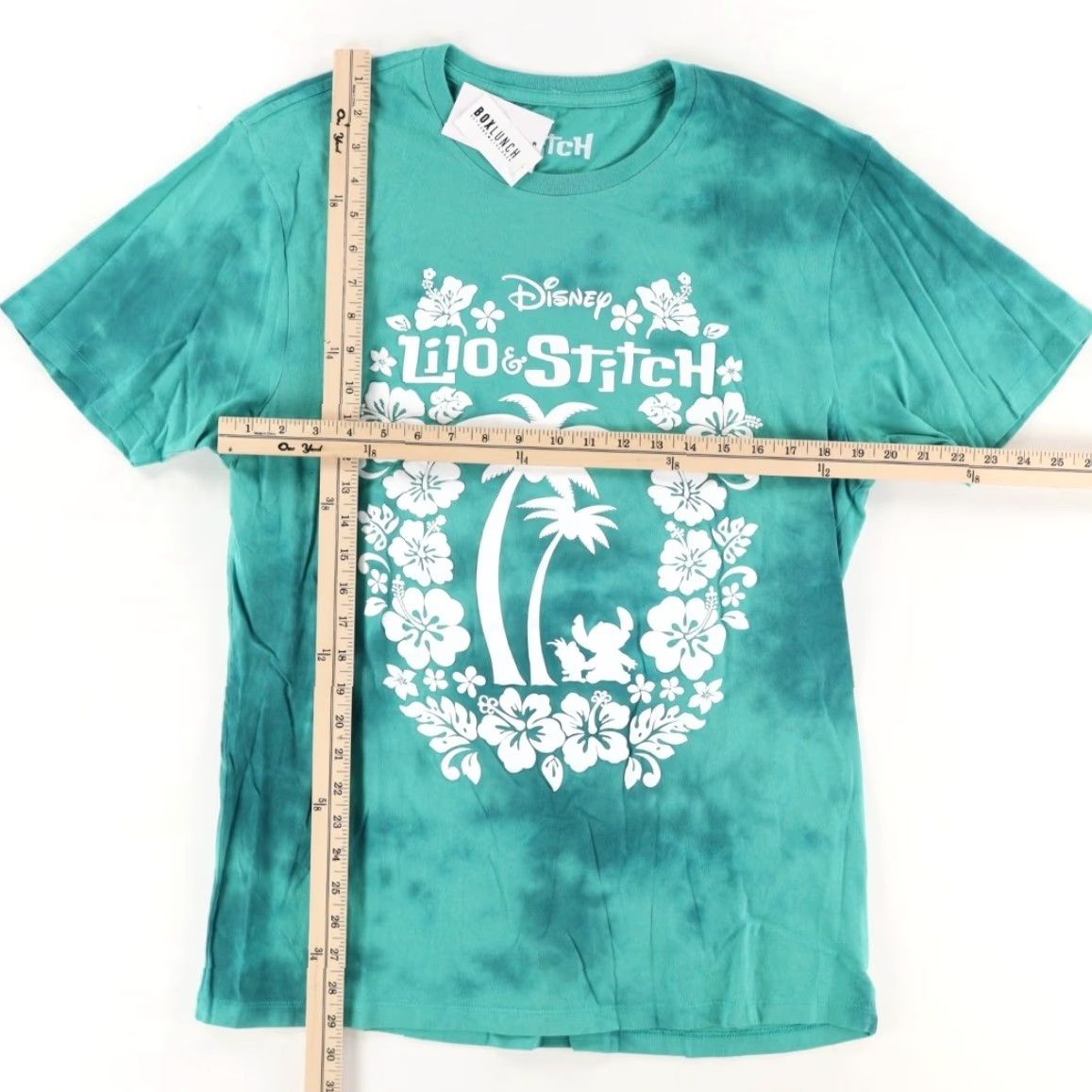 Disney Disney Lilo & Stitch Tie-Dye T-Shirt Green Women's XL Shirt Womens XL Green Lilo & Stitch Tie-Dye Shirt Disney 90s? Size XL / US 12-14 / IT 48-50 - 3 Thumbnail