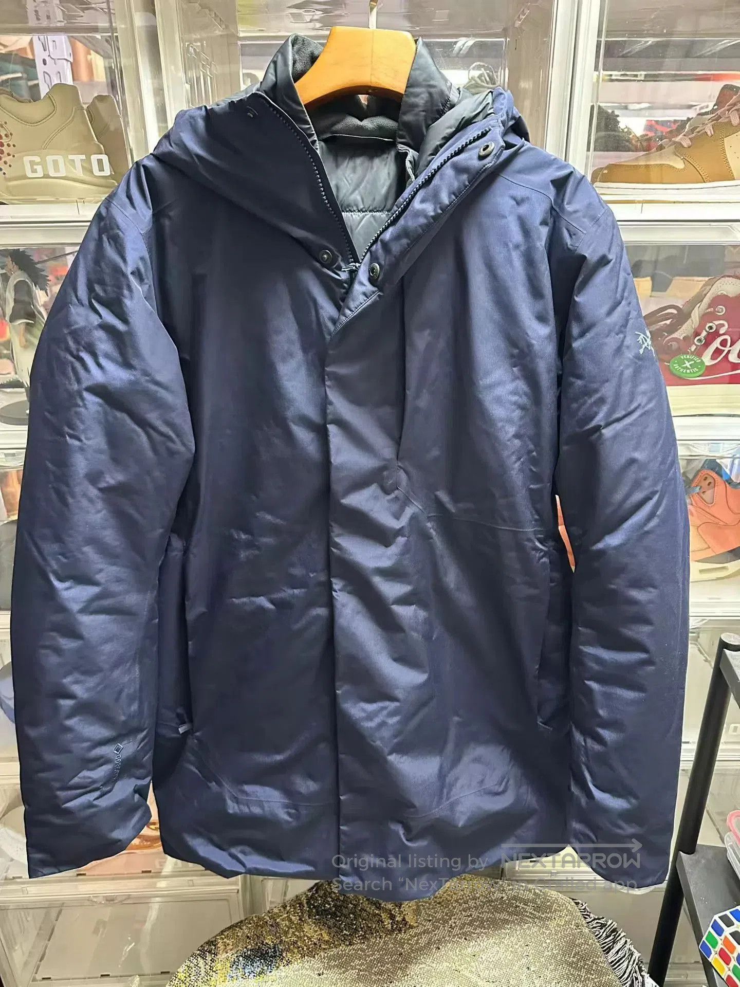 Arc'teryx Blue Hooded Padded Winter Coat. Size US M / EU 48-50 / 2 - 1 Thumbnail