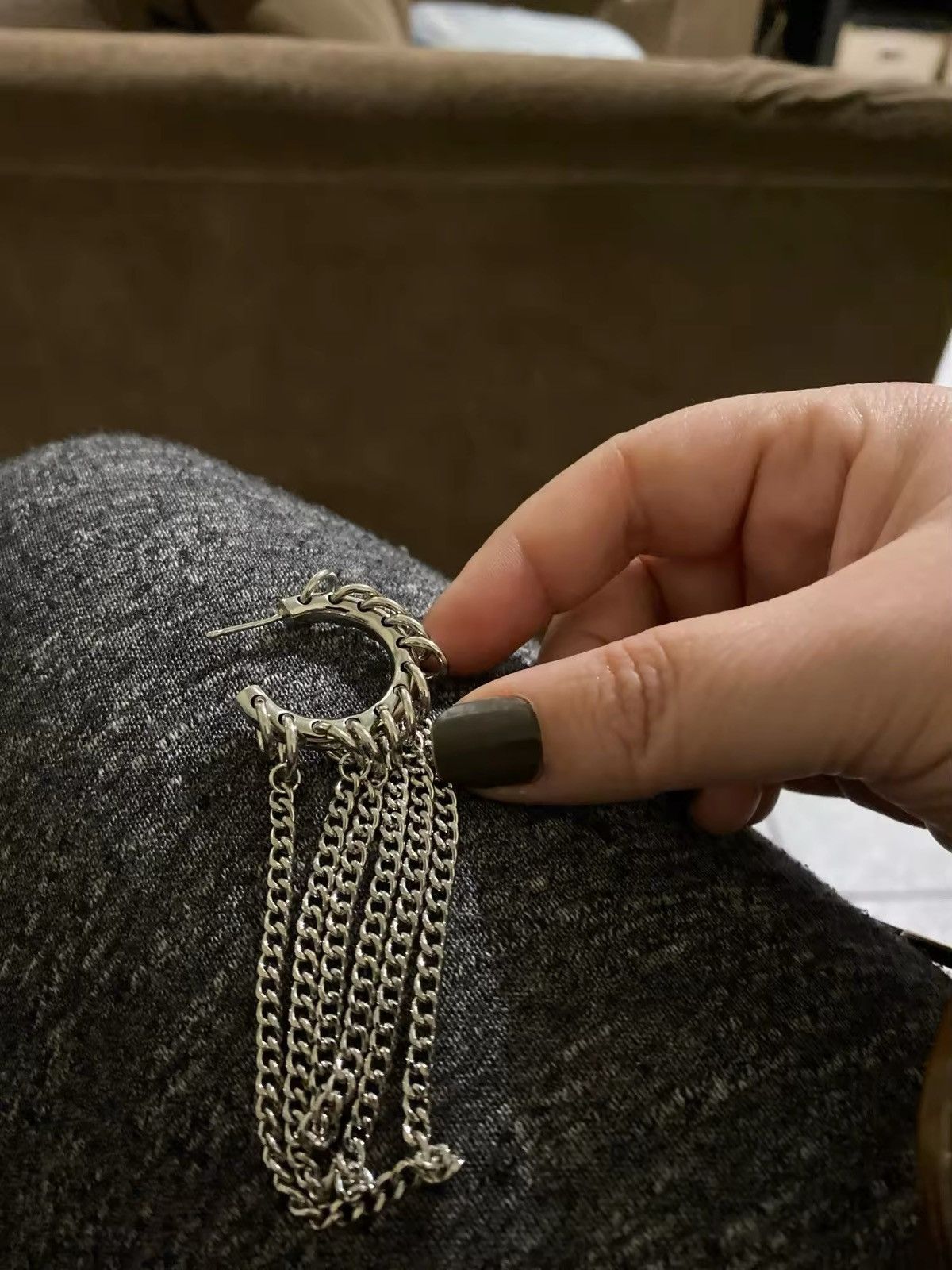 Jewelry Exaggerated Long Tassel Earrings Size ONE SIZE - 4 Thumbnail