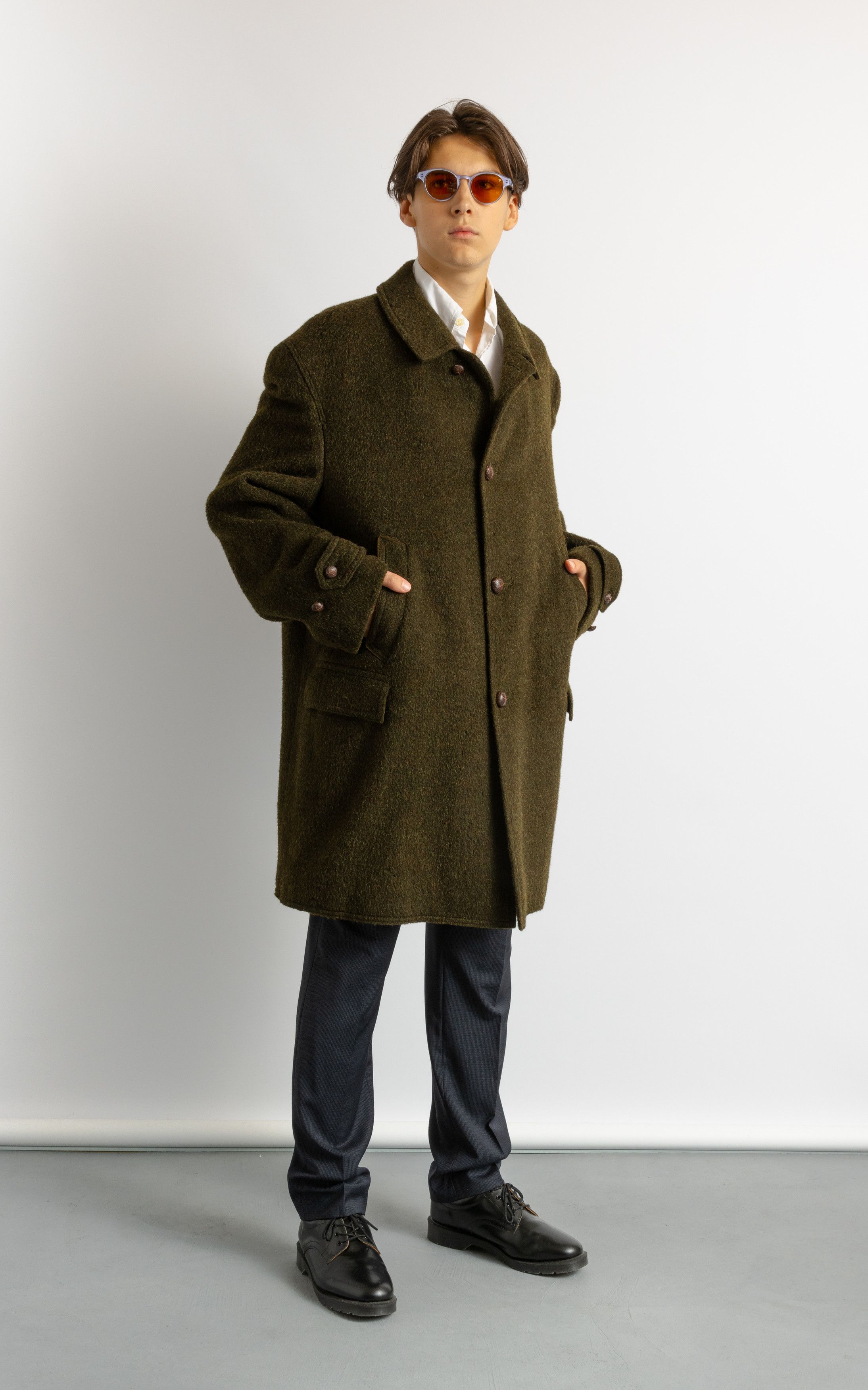 Vintage 80s Vintage Mens Made in Tyrol Heavy Coat 8715 Size US XL / EU 56 / 4 - 4 Thumbnail