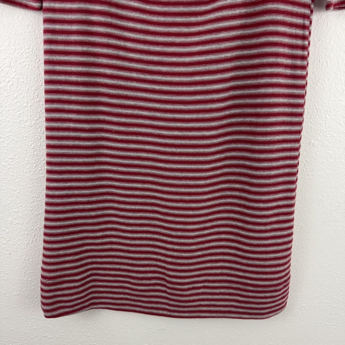 Free People FREE PEOPLE Red Grey Frenchie Striped Quarter Sleeve Dress Size XS / US 0-2 / IT 36-38 - 8 Thumbnail