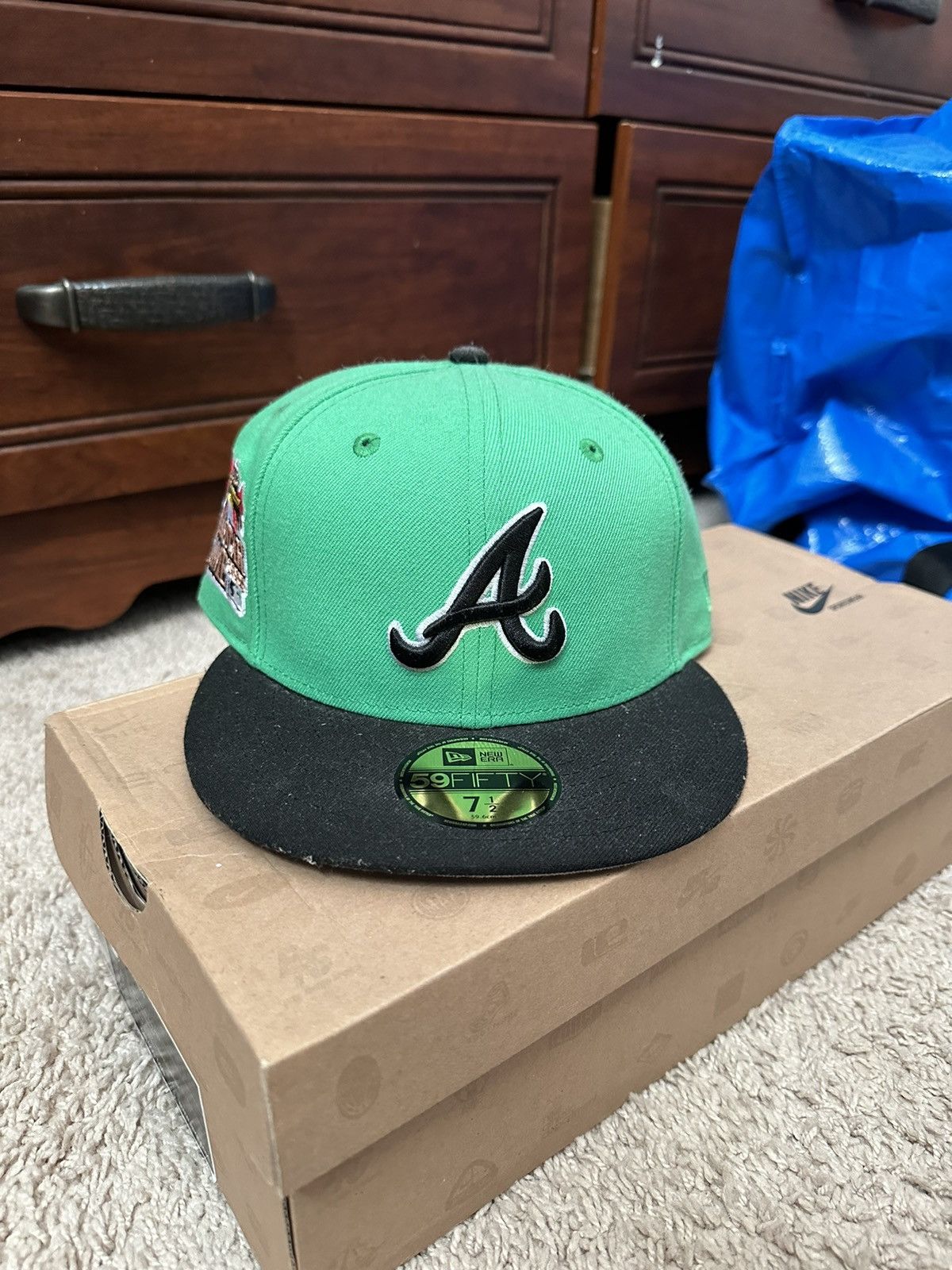 New Era Atlanta Braves Hat Club Cereal Pack 7 1/2 Size ONE SIZE - 1 Thumbnail