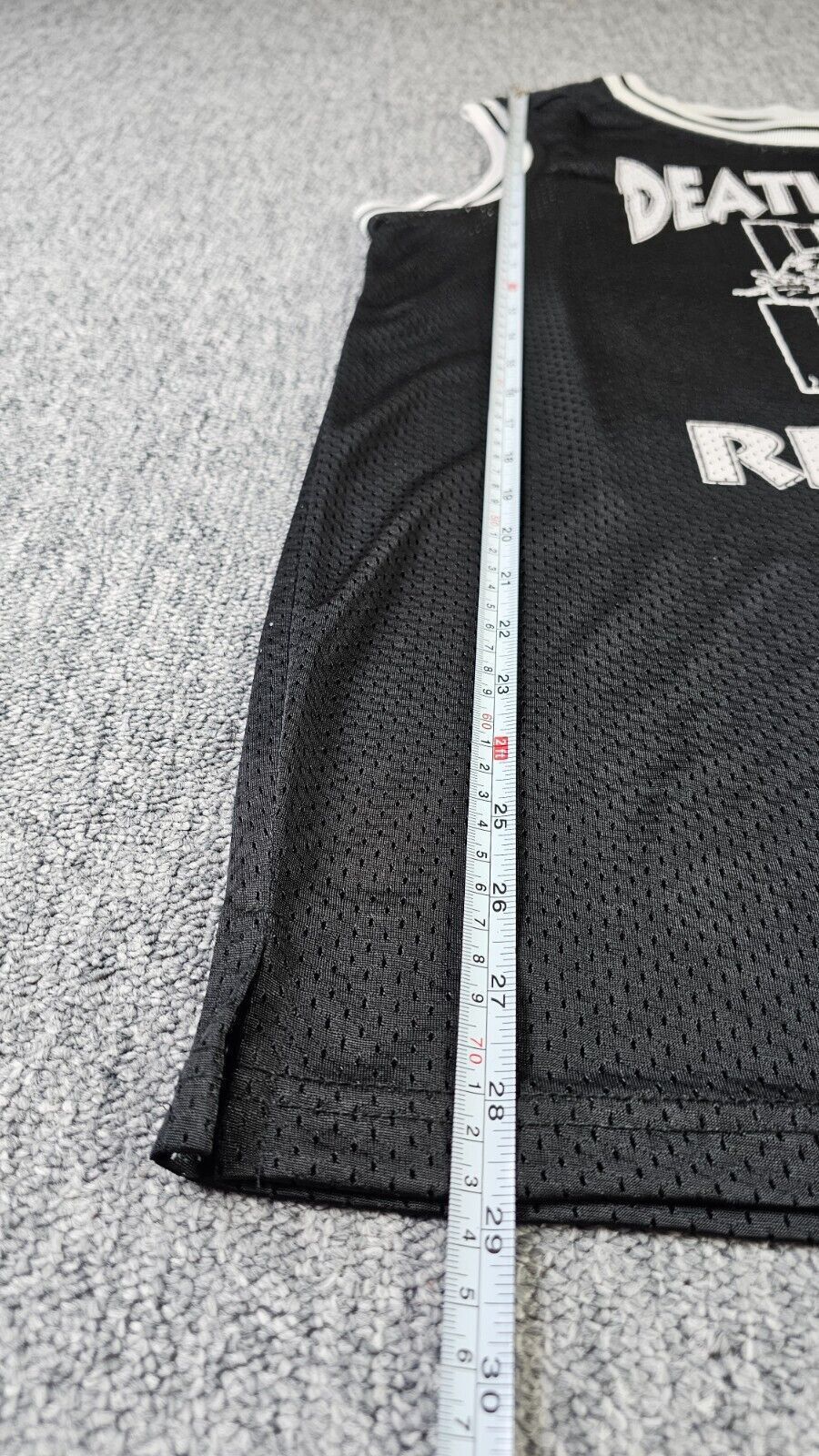 Death Row Records Vintage Death Row Records Mesh Basketball Jersey Tank Top M Size US M / EU 48-50 / 2 - 8 Thumbnail