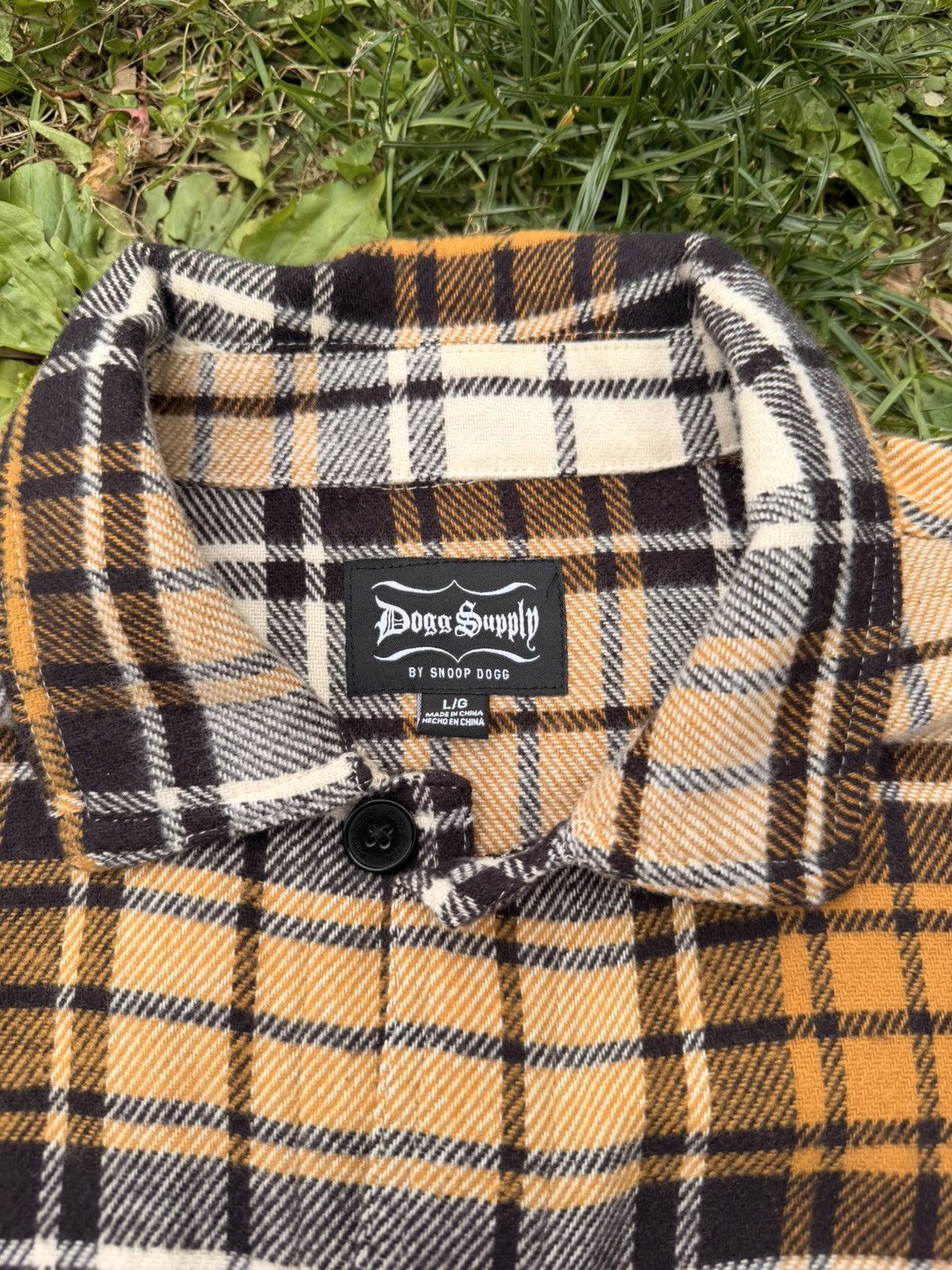 Snoop Dogg Y2K Dogg Style Snoop Dogg Flannel Button Up Size Large Size US L / EU 52-54 / 3 - 5 Thumbnail