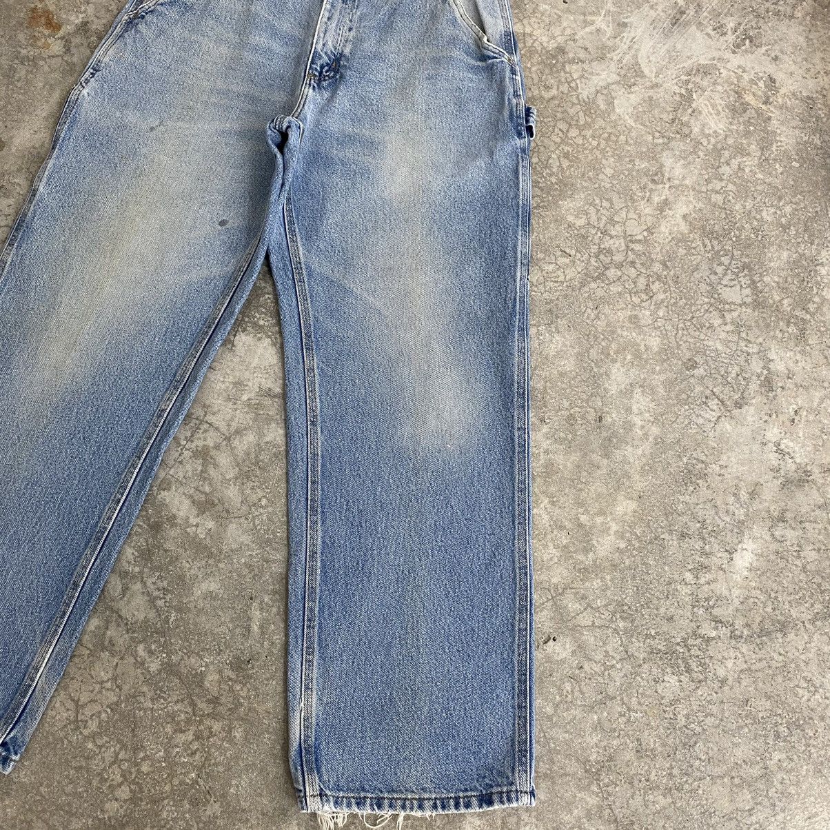 Carhartt Vintage Carhartt Faded Blue Carpenter Work Denim Jeans Size US 32 / EU 48 - 9 Thumbnail
