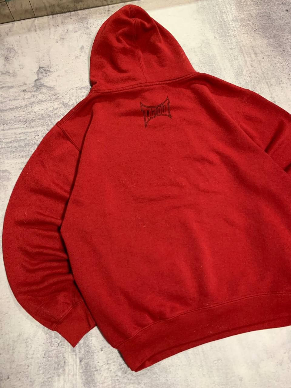 Tapout Hoodie Tapout Overprint Y2k Very Rare Baggy Fit Size US XL / EU 56 / 4 - 4 Thumbnail
