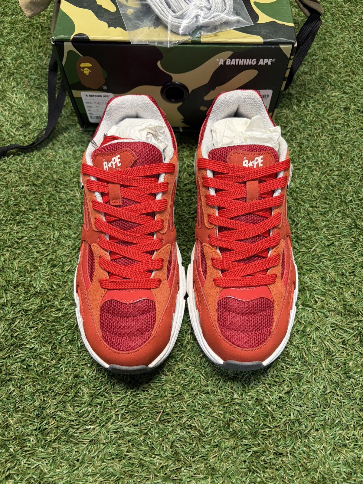 Bape A bathing ape Shark STA #3 “korea” size 8 Size US 8 / EU 41 - 3 Thumbnail