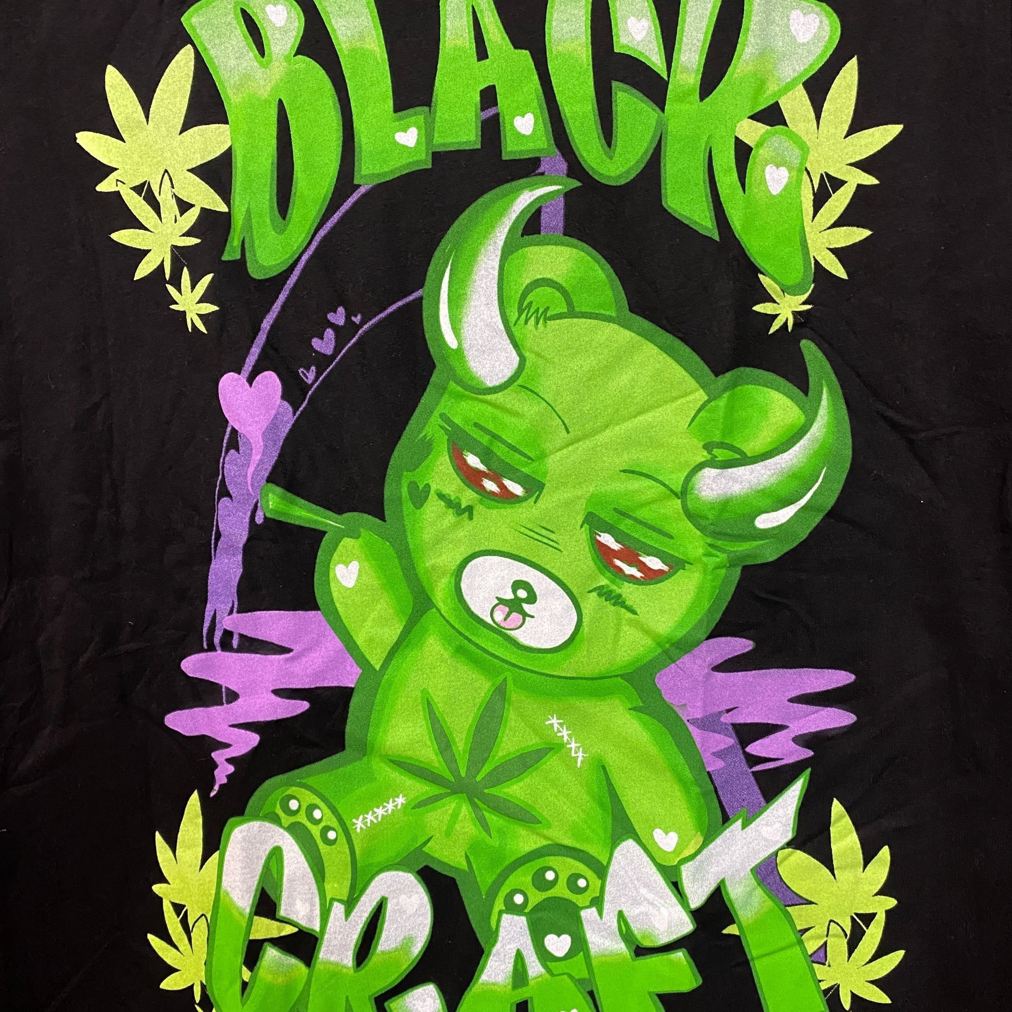 Other Black Craft THC Devilish Teddy Bear Goth Cartoon T-Shirt L Size US L / EU 52-54 / 3 - 2 Thumbnail