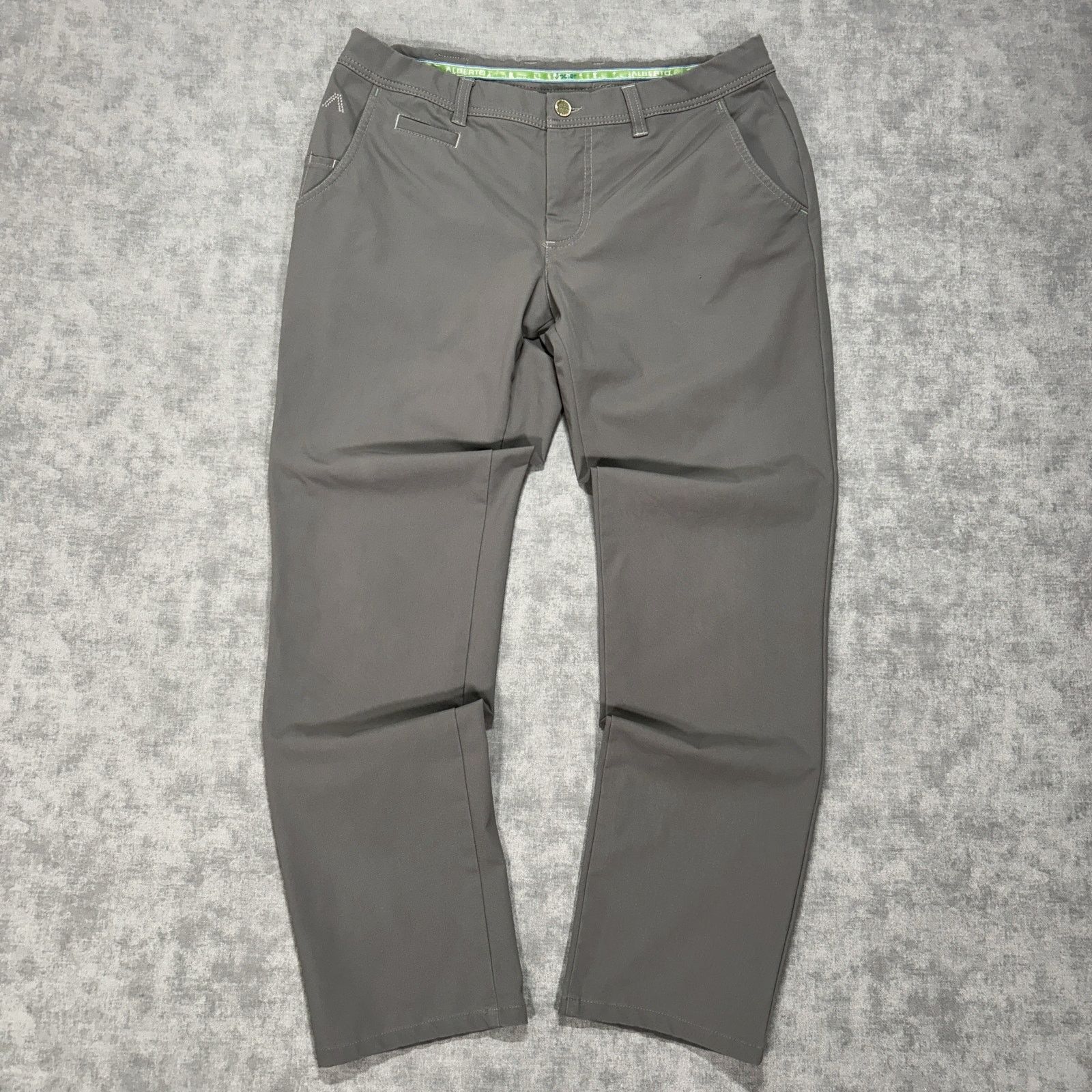 Alberto Alberto Golf Rookie 3xDRY regular fit chino pants mens 33x31 Size US 33 - 1 Thumbnail