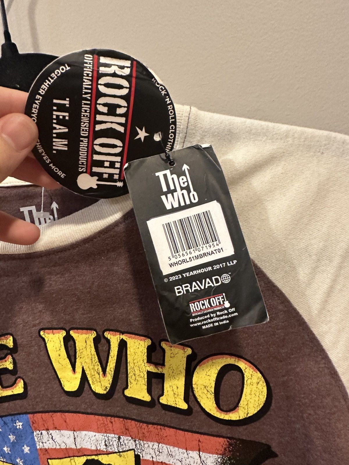 Vintage Vintage The Who Tour Tee Size US S / EU 44-46 / 1 - 3 Thumbnail