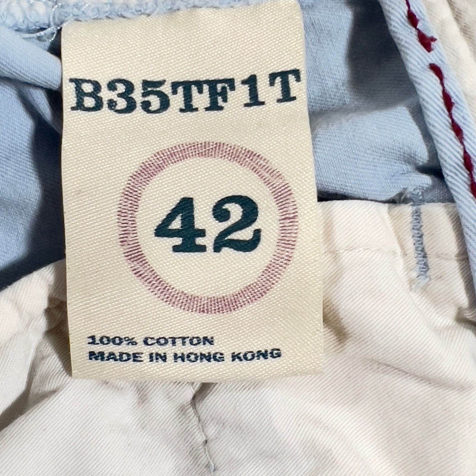 Indigo Palms Indigo Palms Chinos Men's W42 Vintage Made Hong Kong B35TF1T Size US 42 / EU 58 - 4 Thumbnail