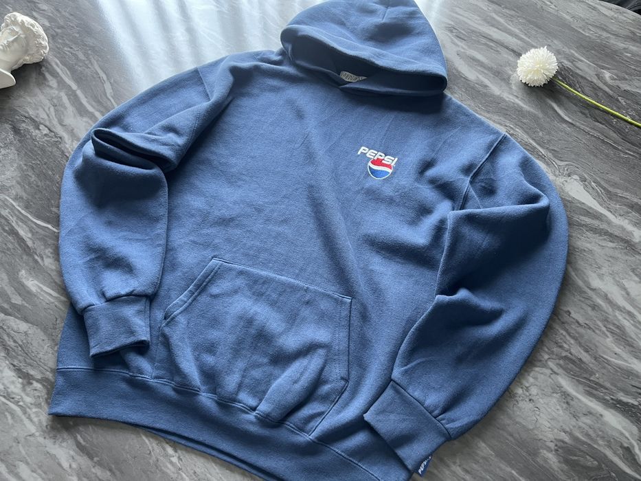 Brand Pepsi Hoodie Vintage One Point Embroidered Suntory Grailed