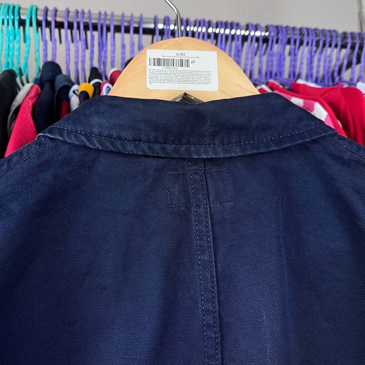 Edwin EDWIN Simple Post Blazer Chore Workwear Blue Denim Jacket Size US L / EU 52-54 / 3 - 8 Thumbnail