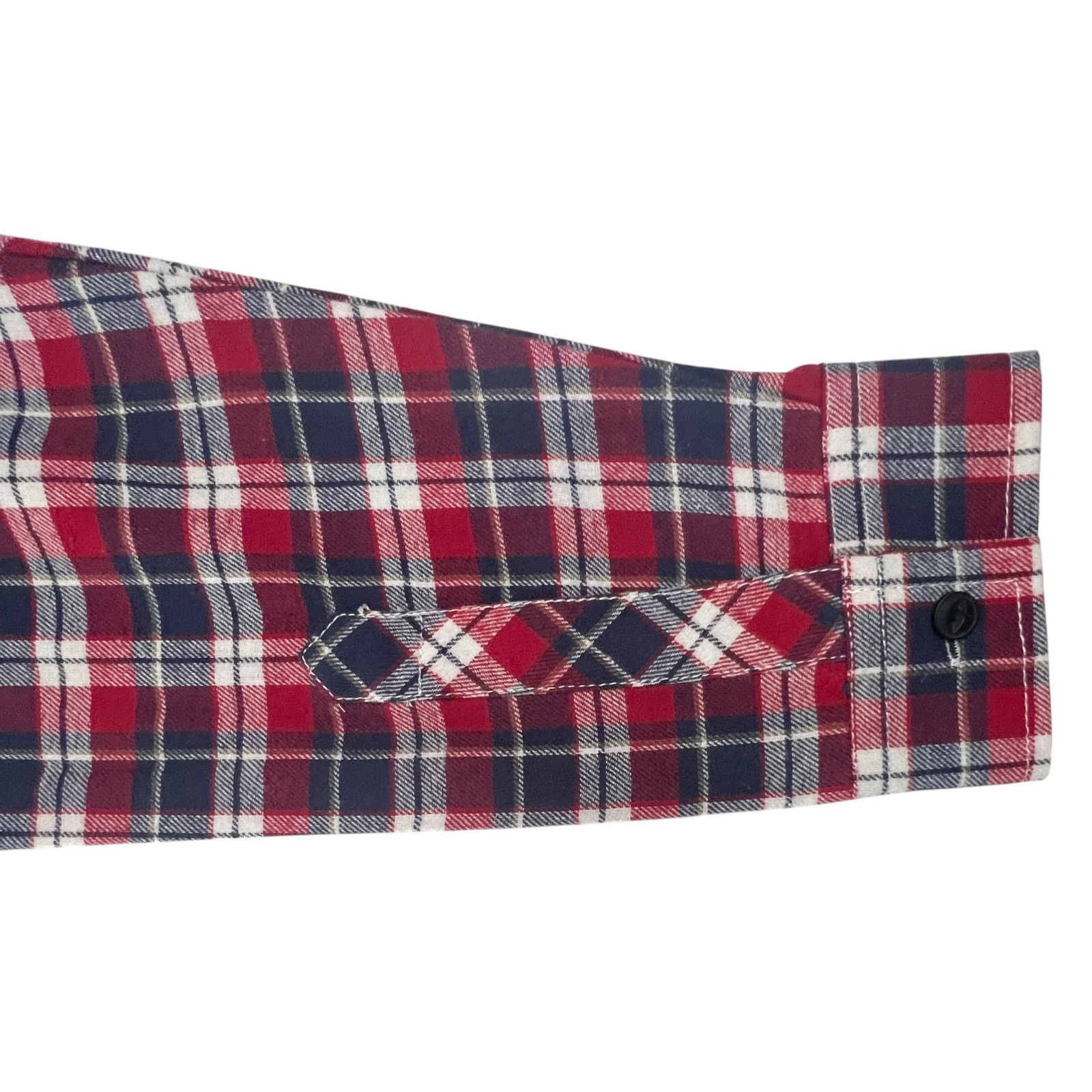 UNIONBAY UNIONBAY Men’s XL Flannel Shirt Hoodie Red Plaid Button Down Size US XL / EU 56 / 4 - 9 Thumbnail