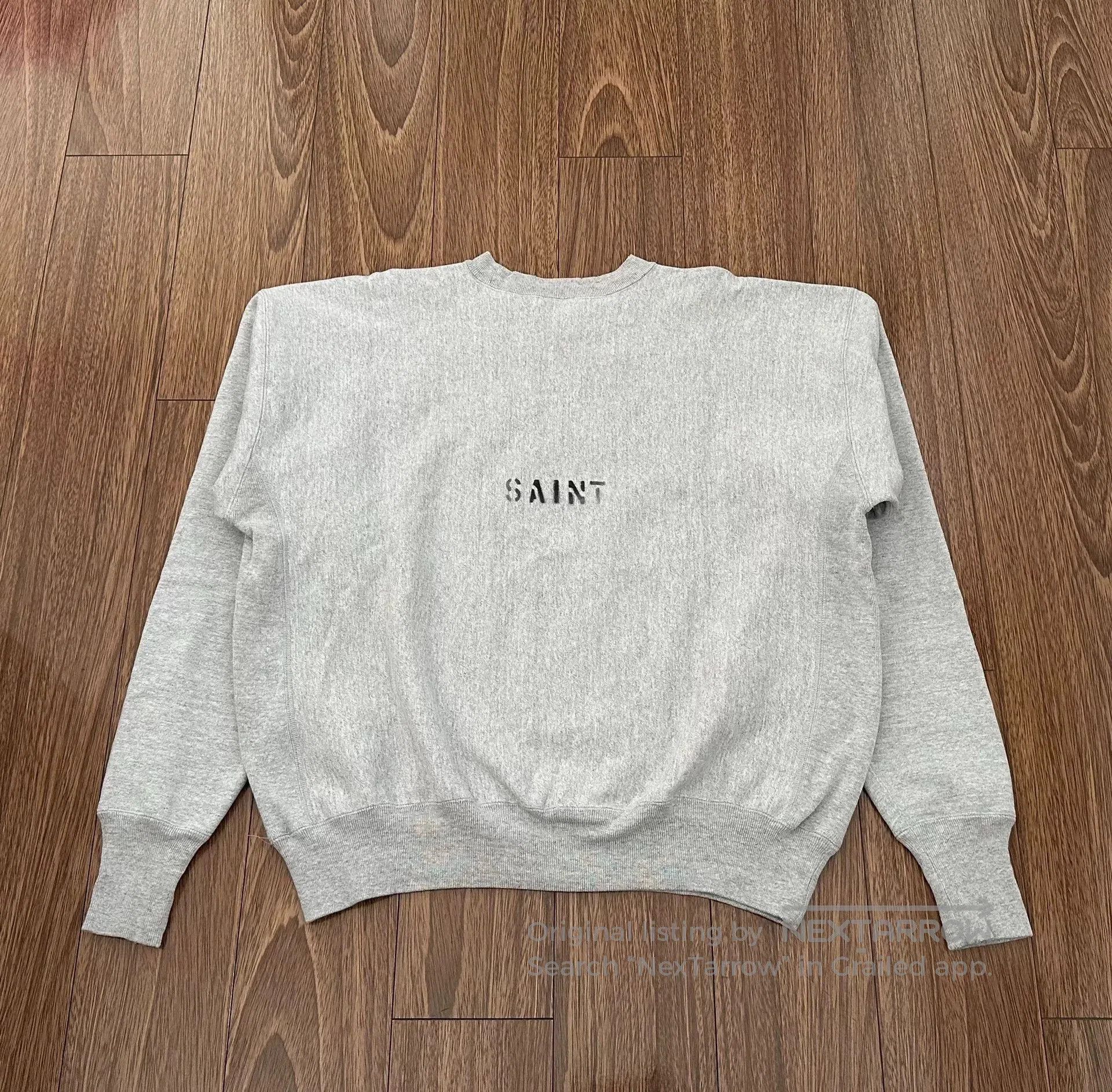 Saint Michael vintage saint michael sweatshirt in gray. Size US M / EU 48-50 / 2 - 2 Thumbnail