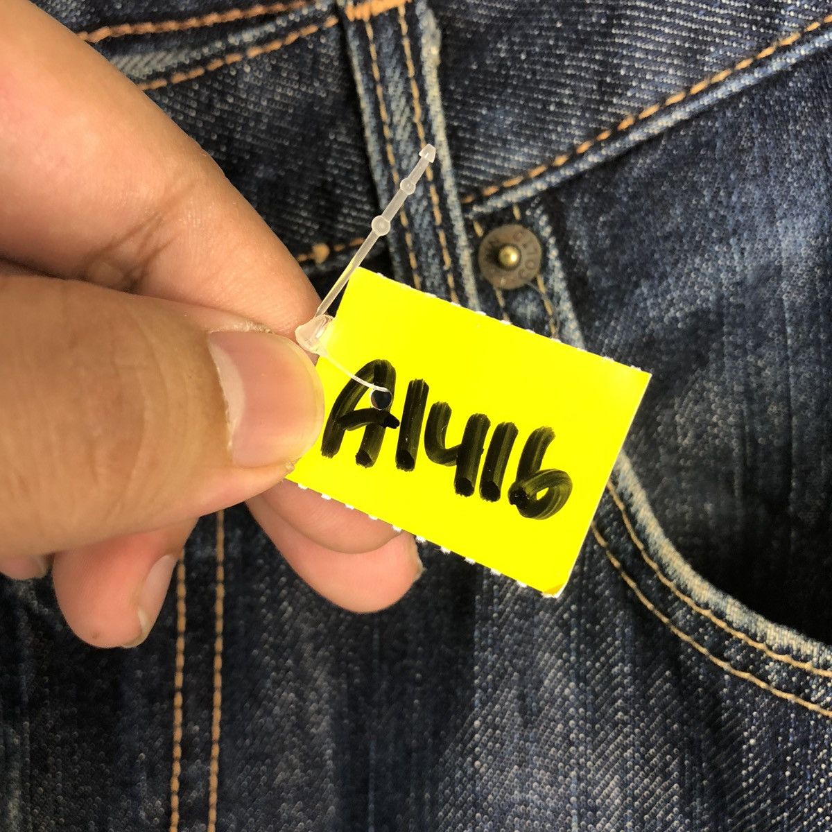 Edwin Edwin Blue faded Denim Pants #A1416 Size US 32 / EU 48 - 12 Thumbnail