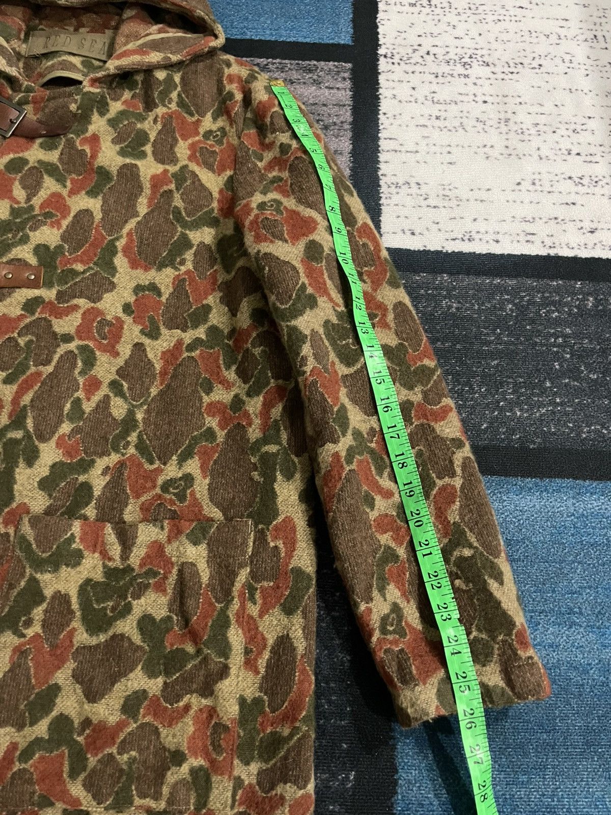 URBAN RESEARCH DOORS × Vintage Vintage Red Seam Urban Research Duck Camo Jacket Size US L / EU 52-54 / 3 - 18 Thumbnail