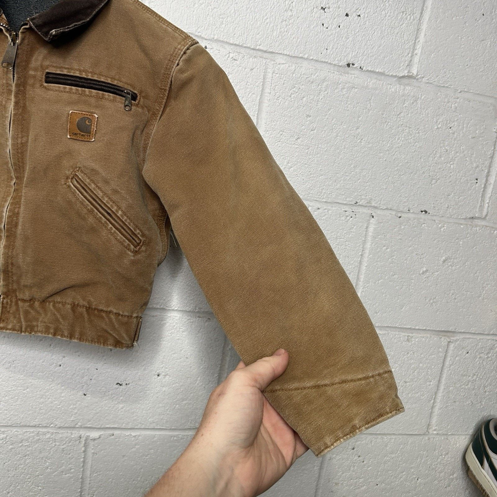 Carhartt Y2K Carhartt Sherpa-Lined Detroit Jacket “Brown” YYJ97 BRN Size US M / EU 48-50 / 2 - 9 Thumbnail