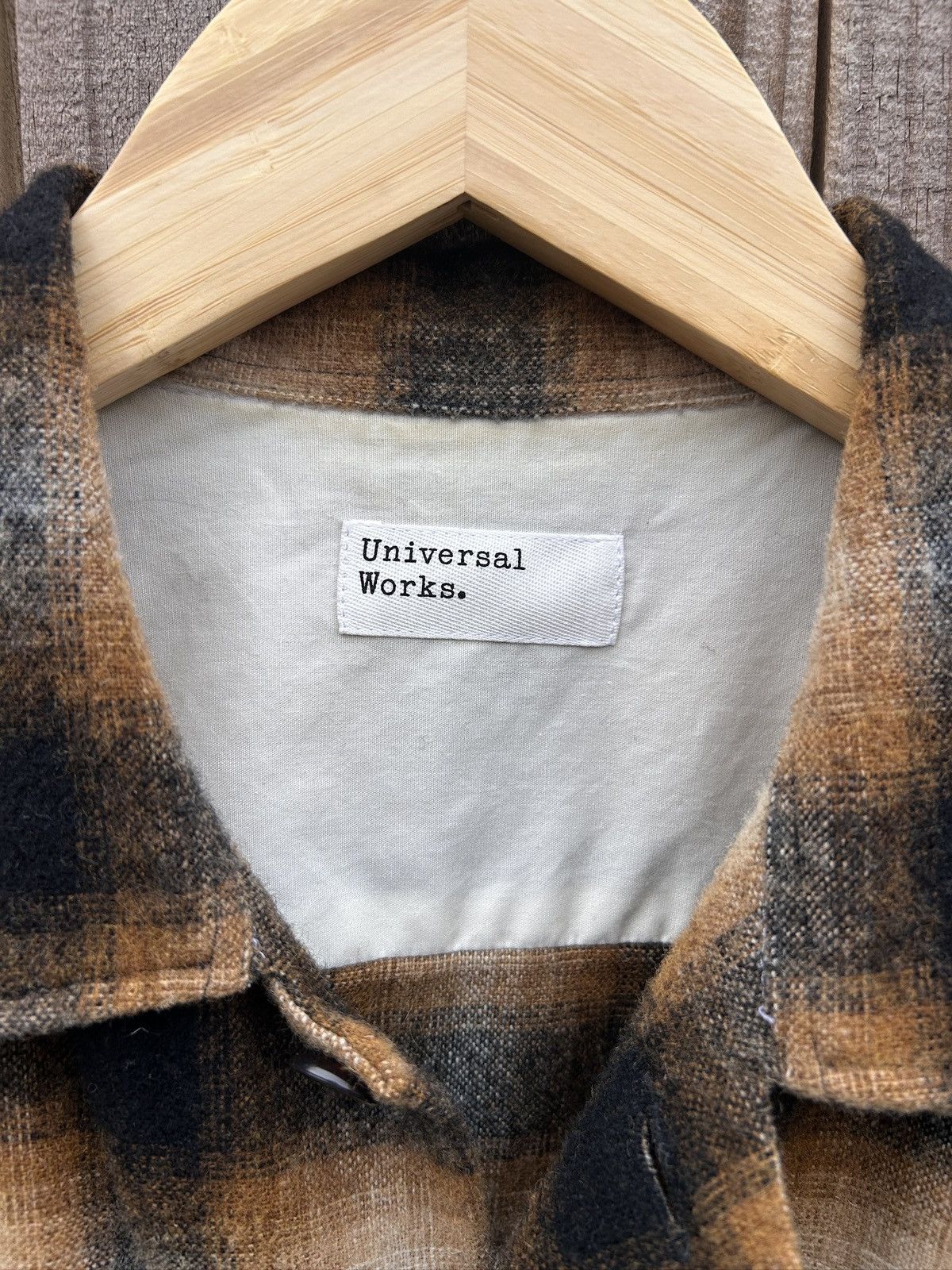 Universal Works Universal Works Texas Plaid Mohair Size Small Size US S / EU 44-46 / 1 - 3 Thumbnail