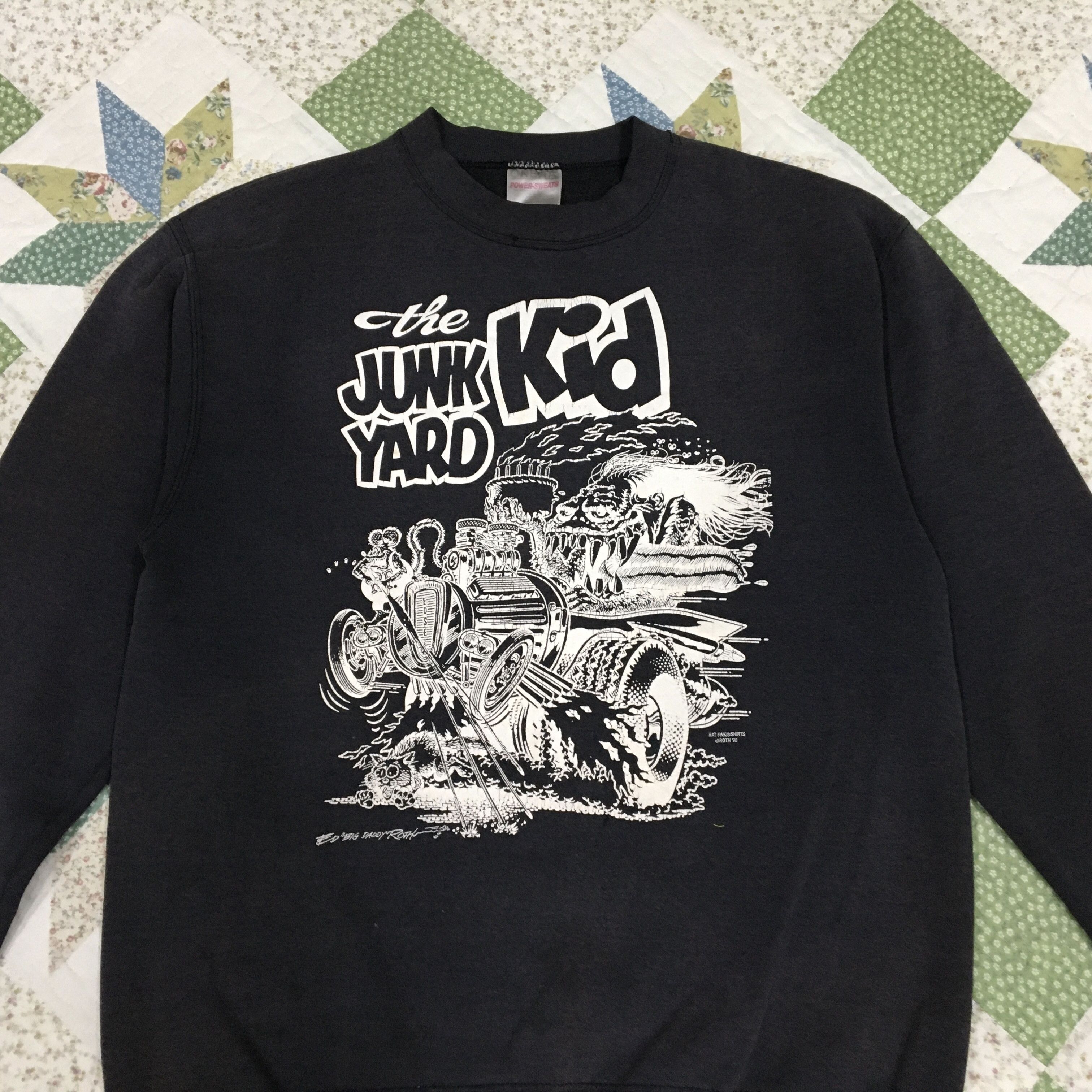 Seditionaries × Vintage Vintage RAT FINKS Crewneck Sweatshirt Size US M / EU 48-50 / 2 - 3 Thumbnail