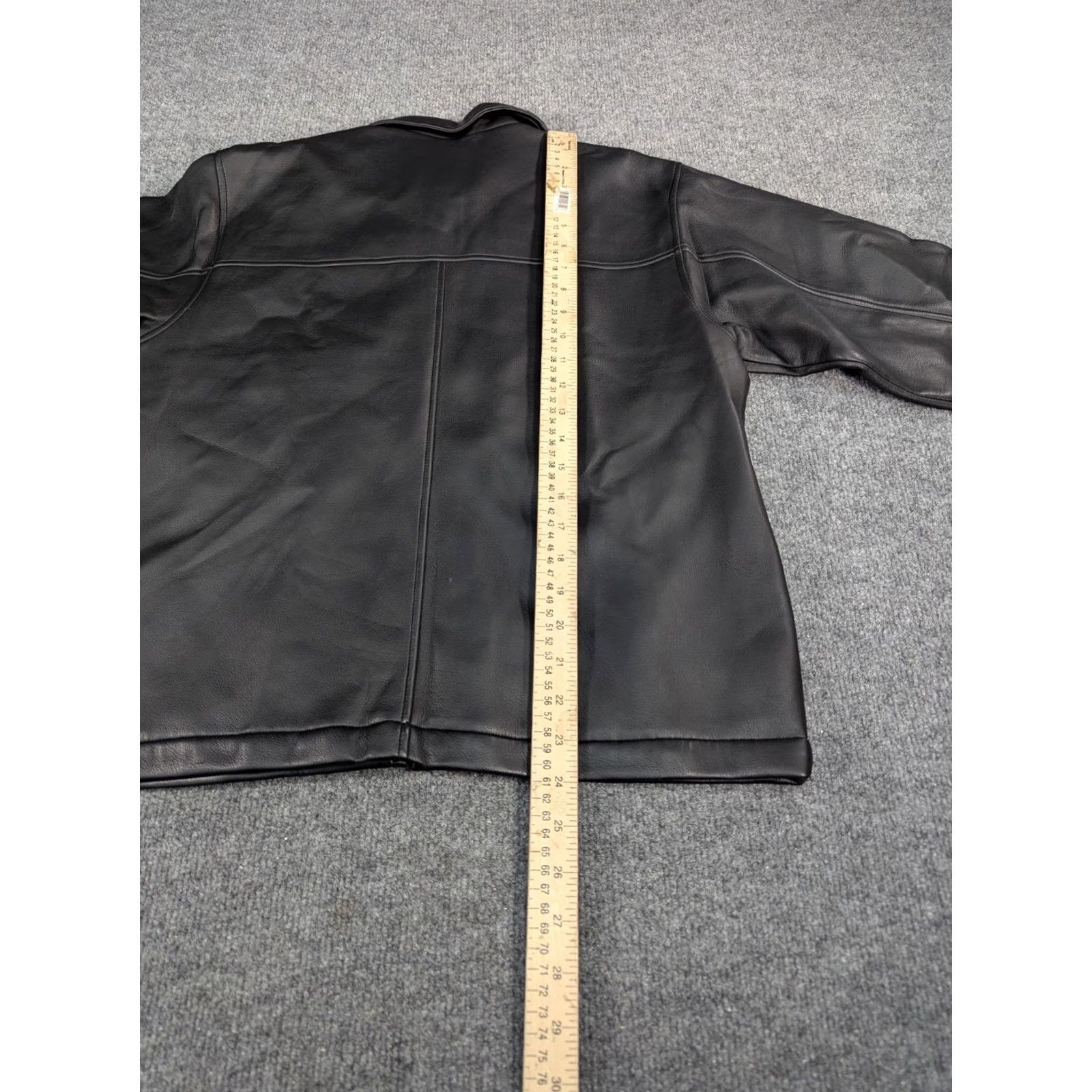 No Fear VINTAGE No Fear Faux Leather Jacket Men’s S Black 90s Patch Zip Logo Size US S / EU 44-46 / 1 - 7 Thumbnail