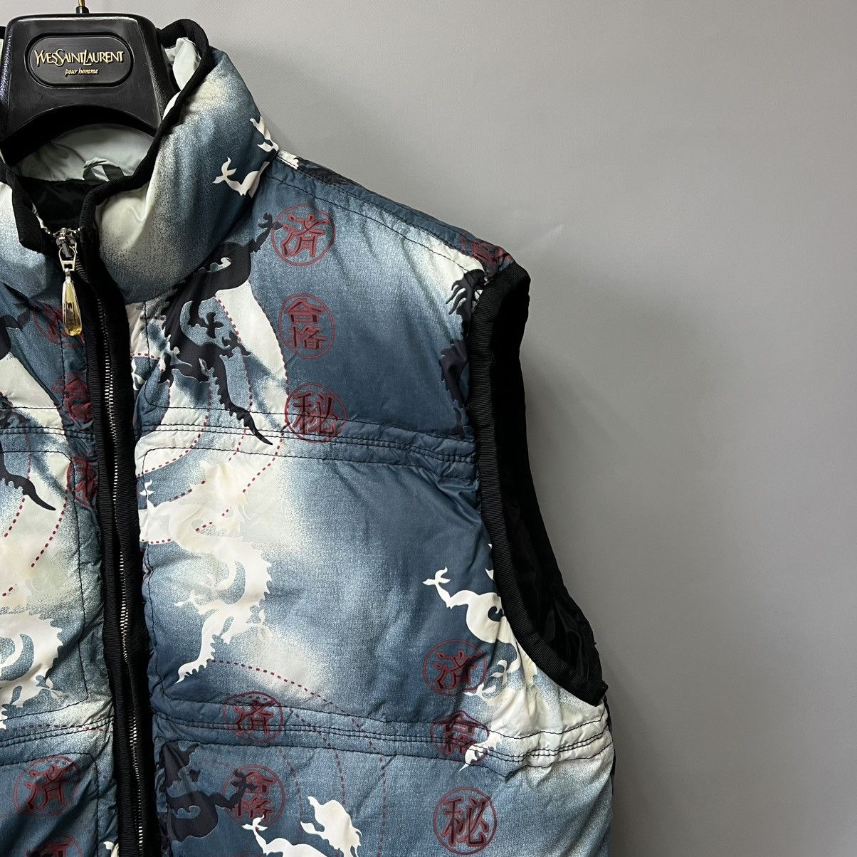 Vintage High Society by R.Engel Vintage Rare Down Vest y2k japan Size US L / EU 52-54 / 3 - 9 Thumbnail