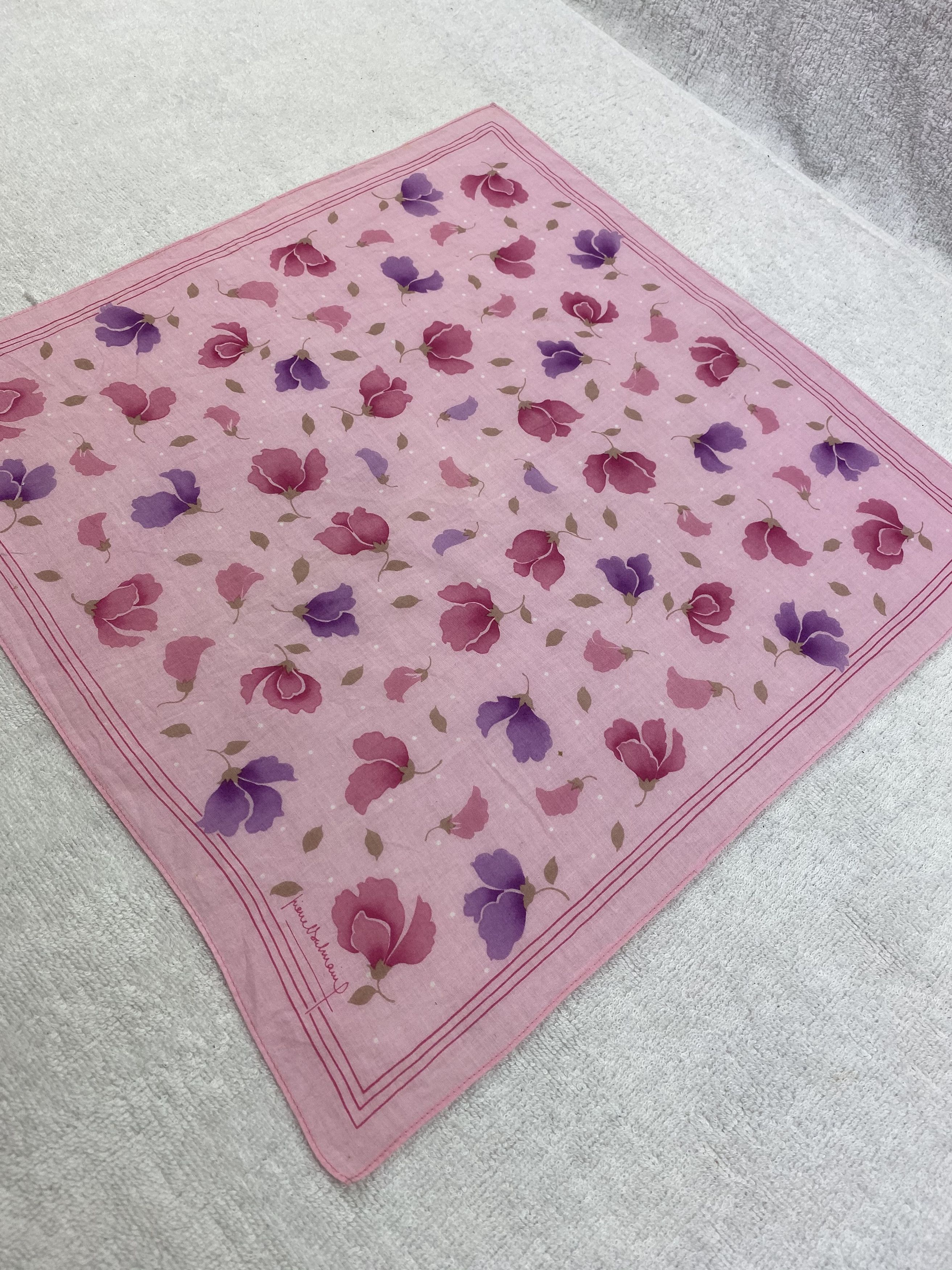 Pierre Balmain × Vintage Pierre Balmain Handkerchief / Bandana / Neckerchief Size ONE SIZE - 4 Thumbnail