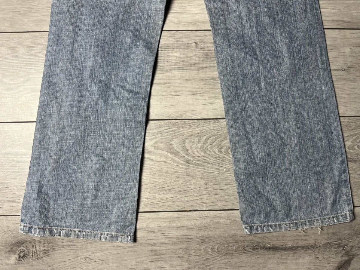 Japanese Brand Lambretta vintage Baggy jeans Big logo Drill Streetwear Y2K Size US 30 / EU 46 - 2 Thumbnail