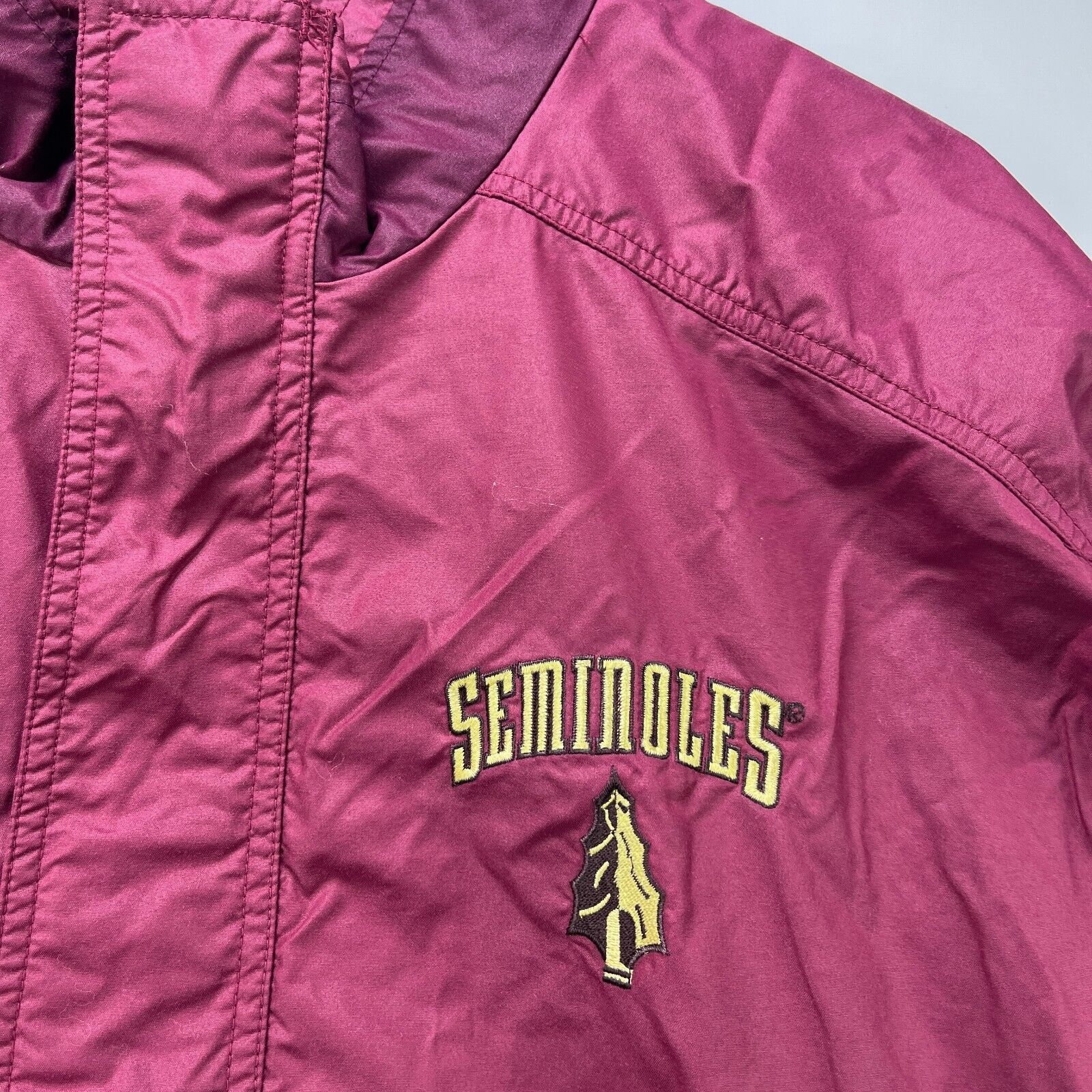 Nike × Vintage Vintage 90s Nike FSU Florida State University Seminoles XL Size US XL / EU 56 / 4 - 6 Thumbnail
