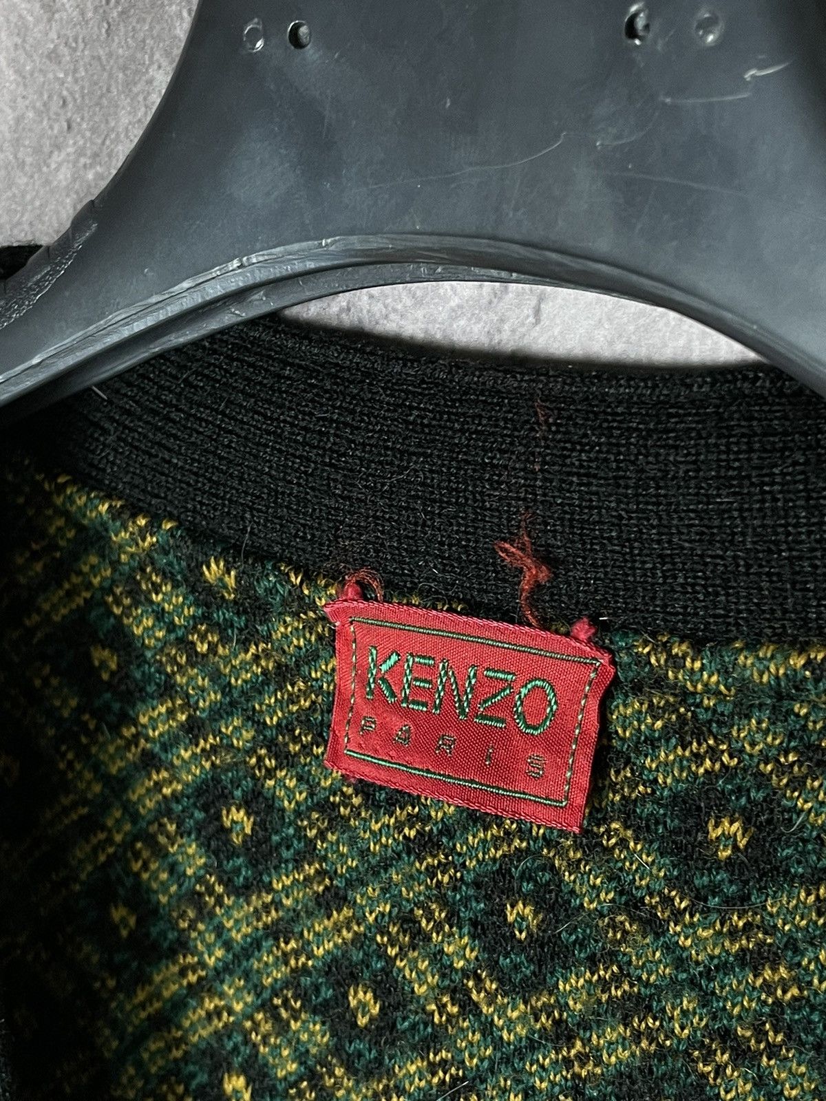 Japanese Brand × Kenzo × Vintage Vintage 80's Kenzo Japan Courduroy Wool Knitted Vest Size M / US 6-8 / IT 42-44 - 8 Thumbnail