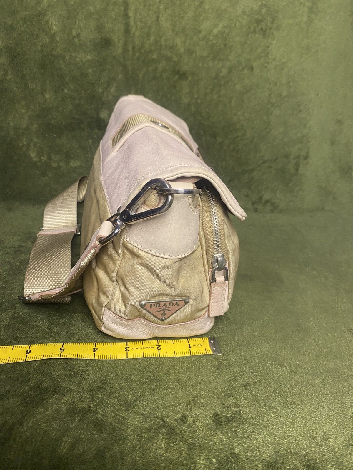 Prada Prada Tessuto Nylon and leather shoulder bag Size ONE SIZE - 20 Thumbnail