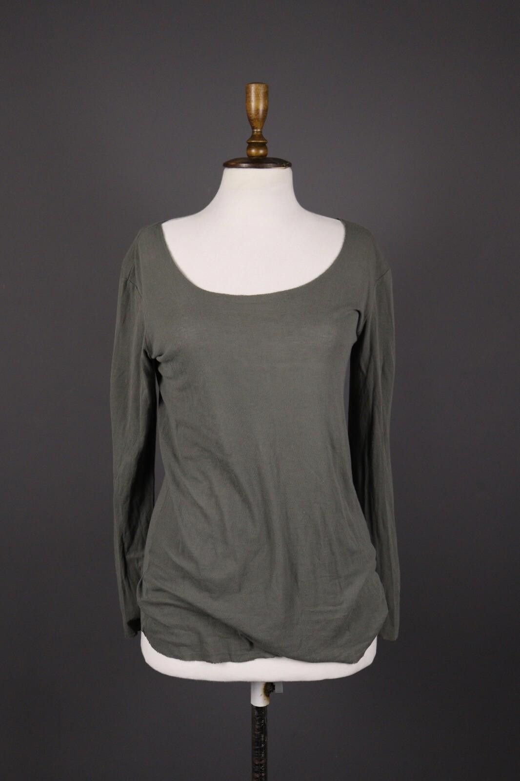 Designer Transit Par Such Gray Designed Cotton Sweater Size 2 Size XS / US 0-2 / IT 36-38 - 1 Thumbnail