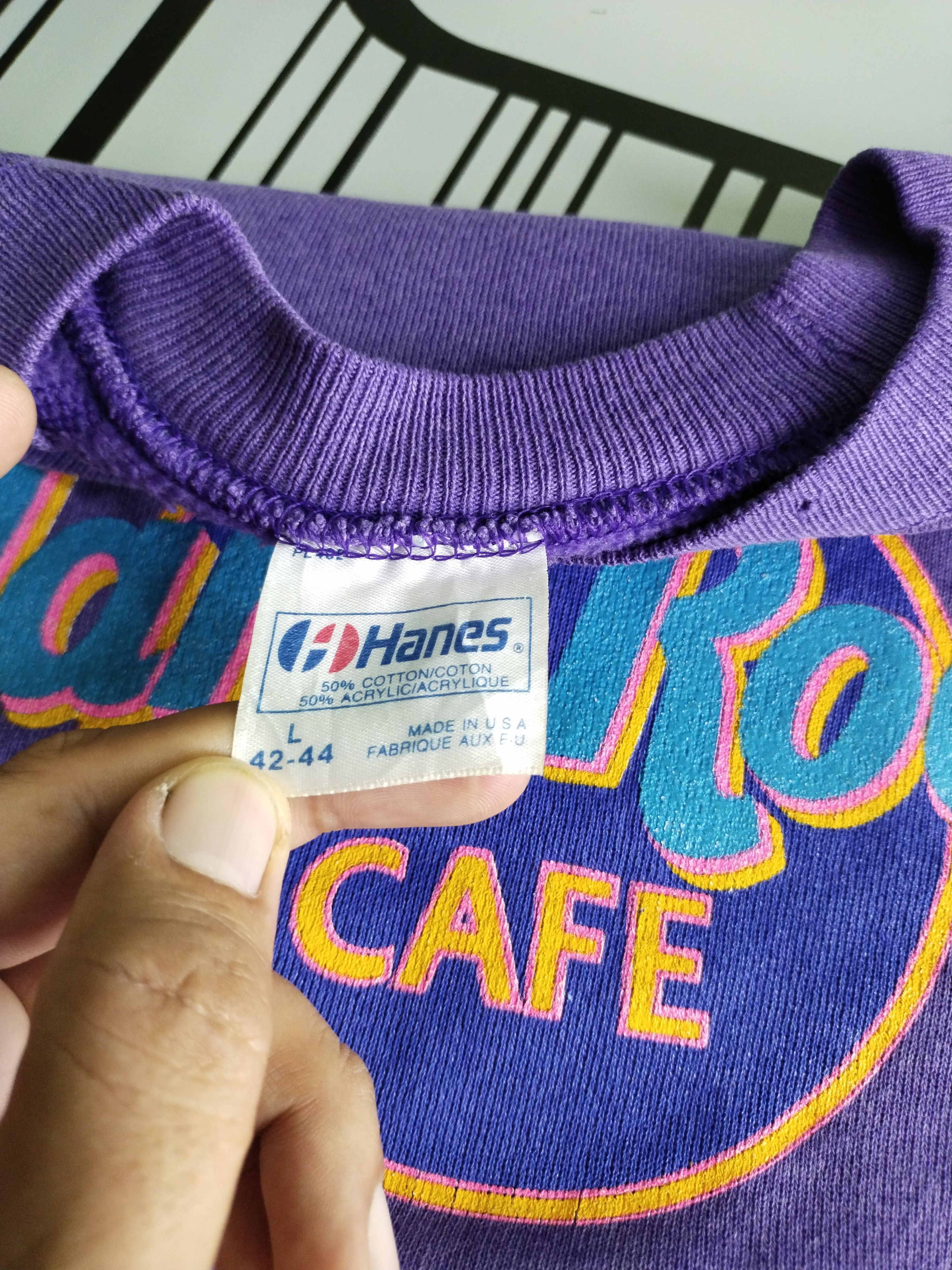 Hard Rock Cafe × Vintage 🔥 Vtg Hard Rock Cafe Las Vegas Rare Colour Sweatshirt Size US M / EU 48-50 / 2 - 10 Thumbnail