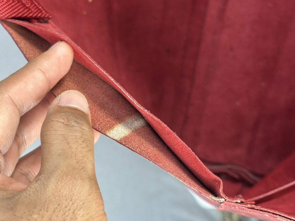 Prada Prada Symbol Red Tote Bag Size ONE SIZE - 9 Thumbnail