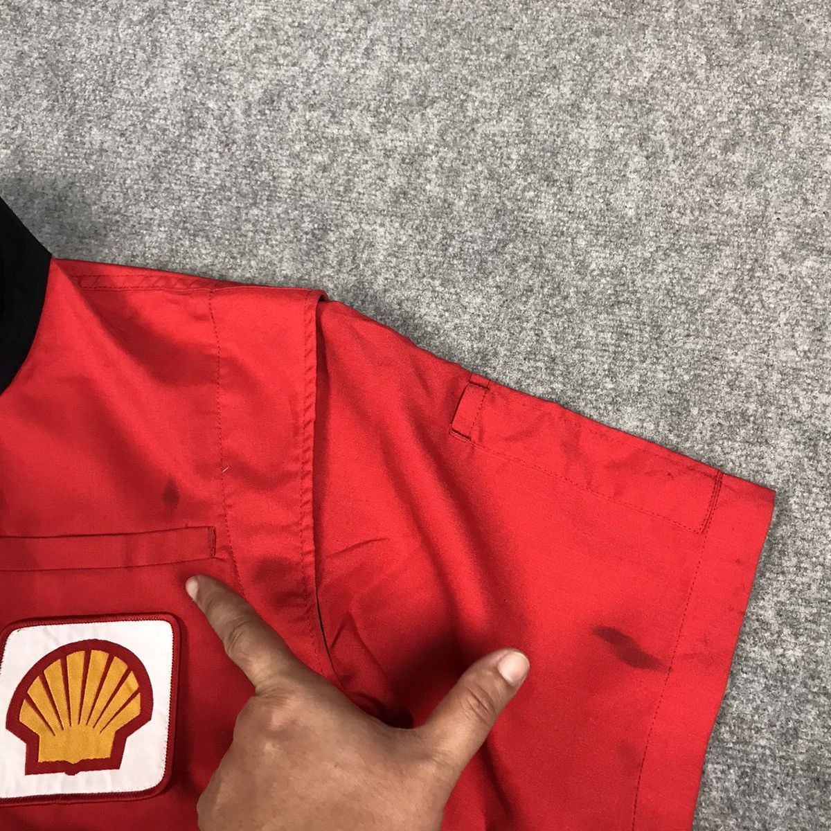 Japanese Brand × Sports Specialties VINTAGE SHELL HELIX OVERALL SHORT SLEEVE JACKET OVERALL Size US 30 / EU 46 - 5 Thumbnail