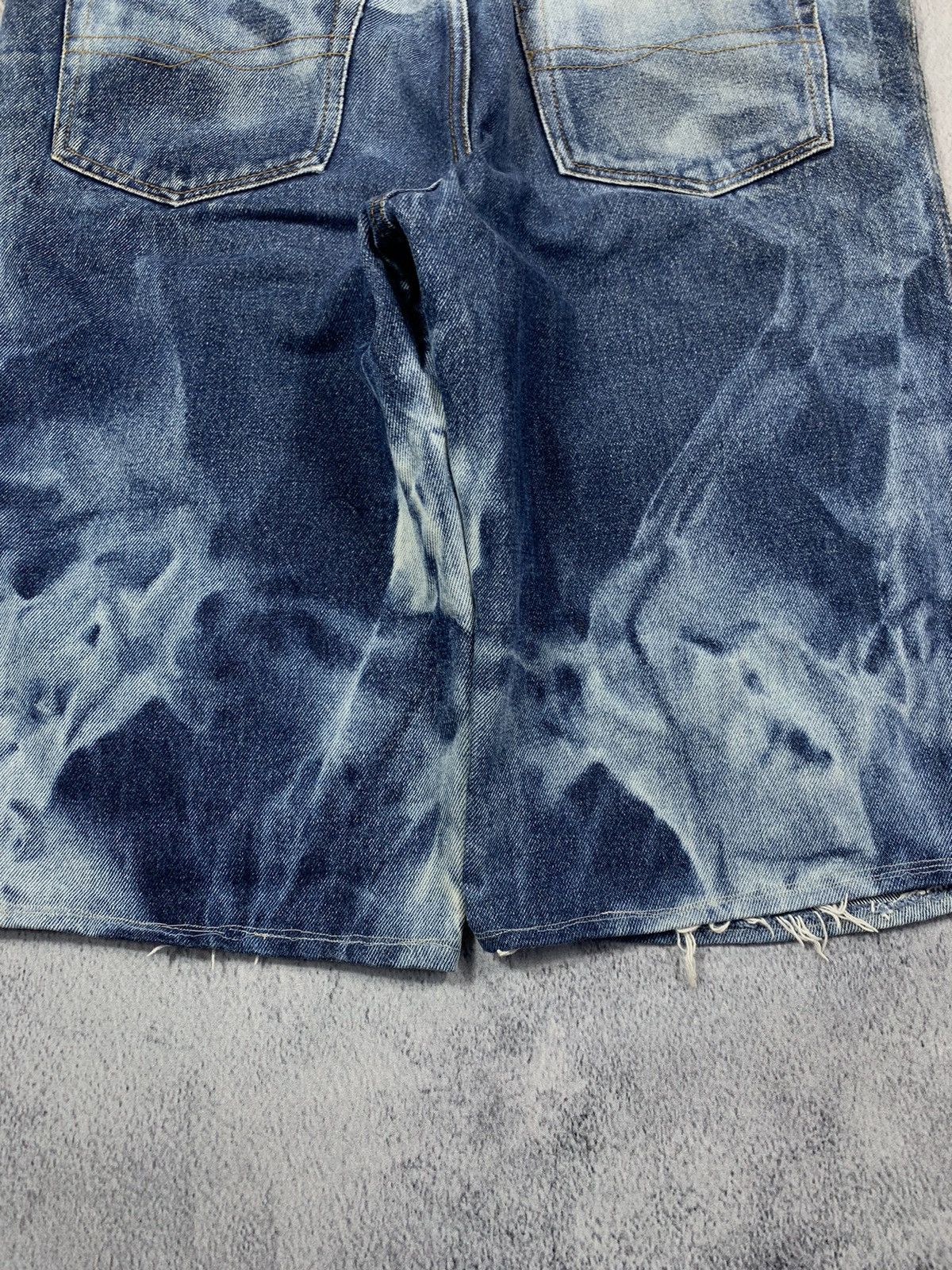 Vintage Vintage Y2K Tie Dye denim long shorts streetwear size 33 Size US 33 - 5 Thumbnail