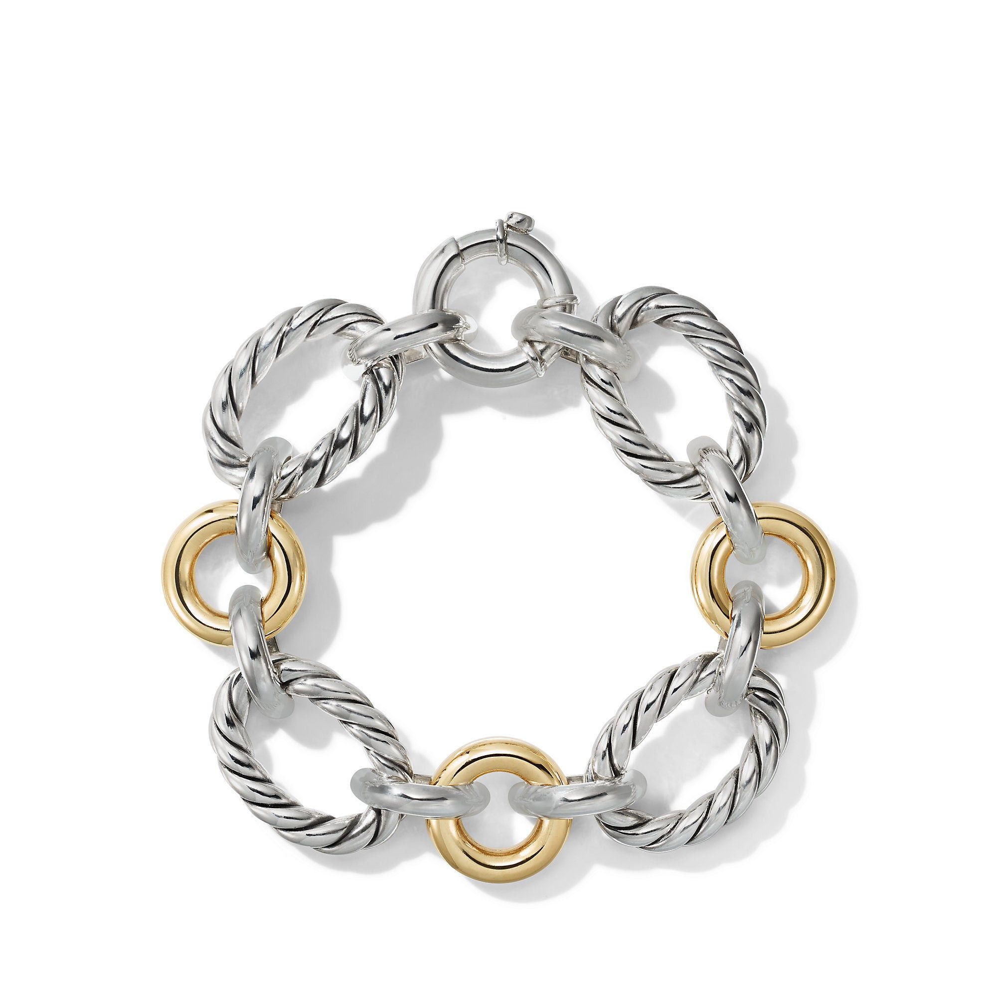 David Yurman o1w1db10325 Bracelet in Sterling Silver with 18K Yellow Gold Size ONE SIZE - 2 Thumbnail