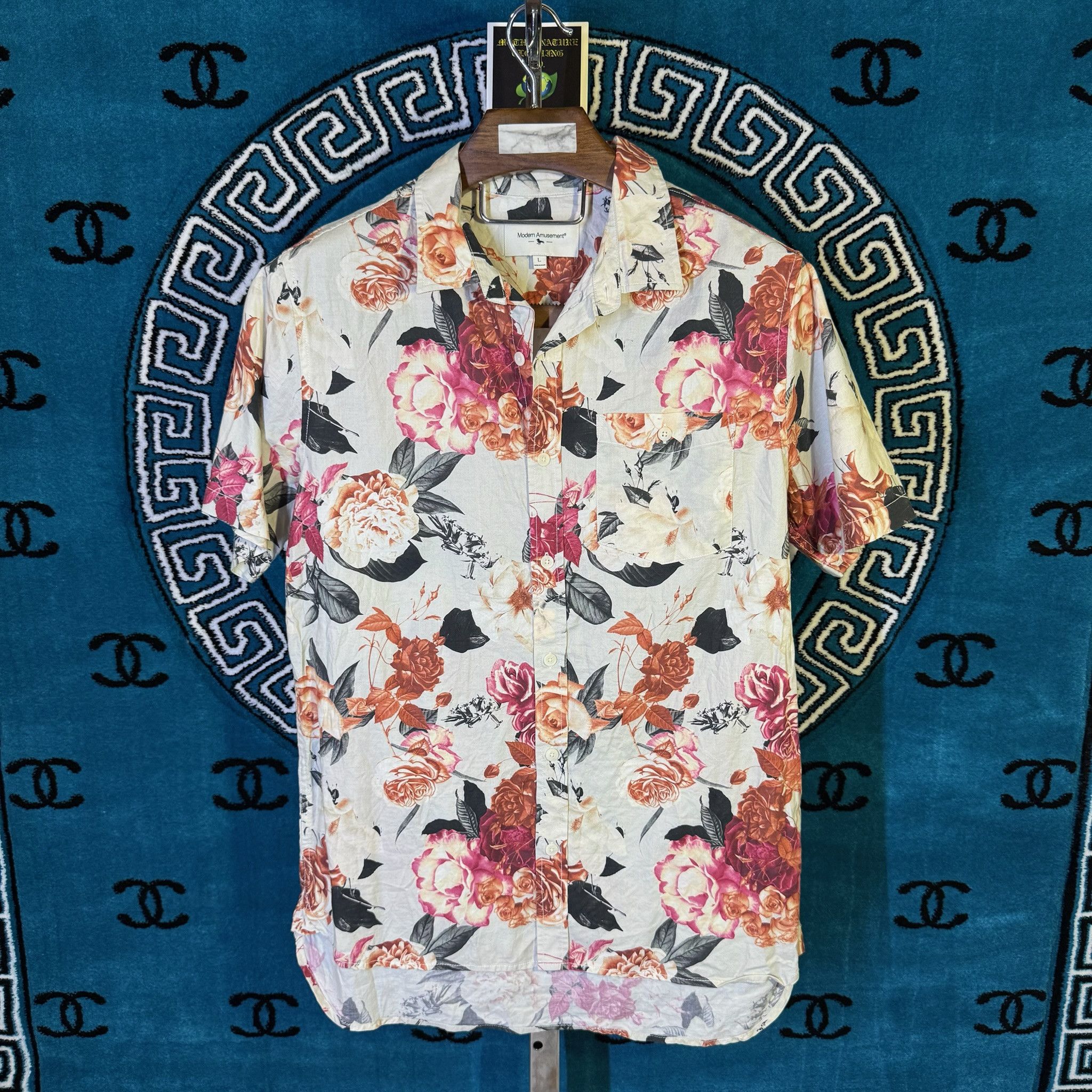 Modern Amusement RENAISSANCE EROS FLORA S/S BUTTON UP Size US L / EU 52-54 / 3 - 1 Preview