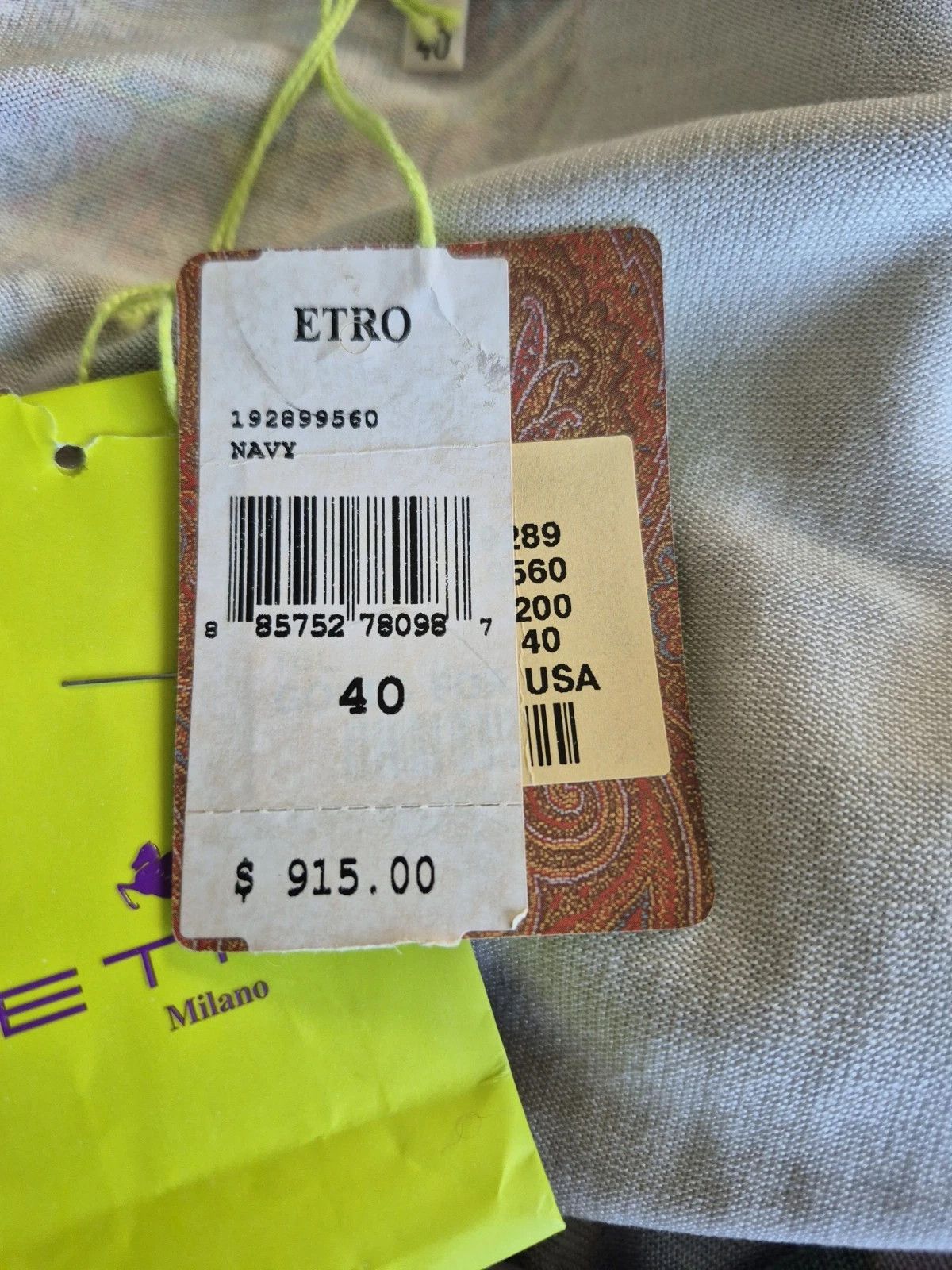 Etro Cardigan Blue Paisley Silk Ruched Long Sleeve Colorful Gift Size S / US 4 / IT 40 - 9 Thumbnail
