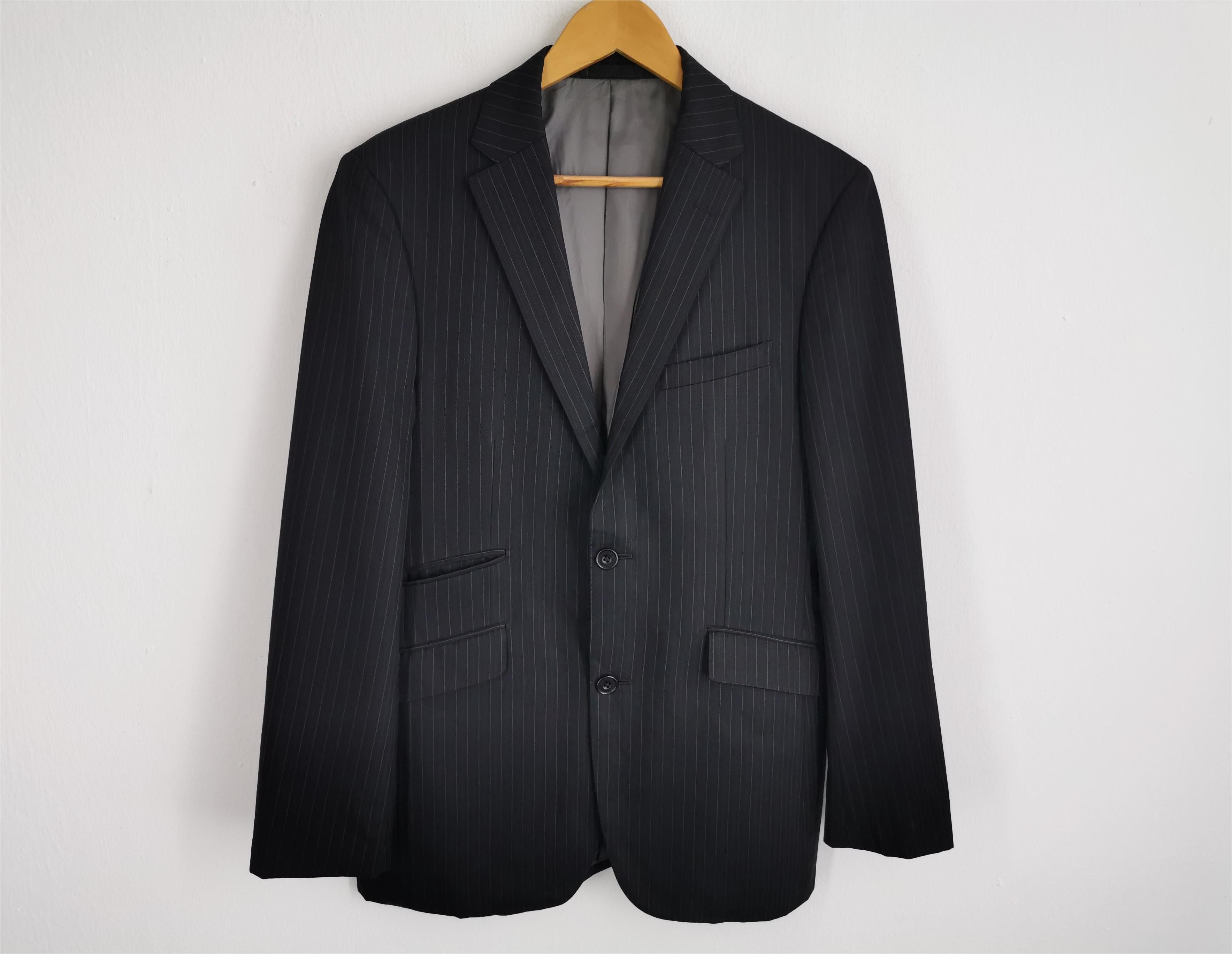 Burberry Vintage 90's Burberry Wool Blazer Coat Made In Japan Size 40R - 1 Thumbnail