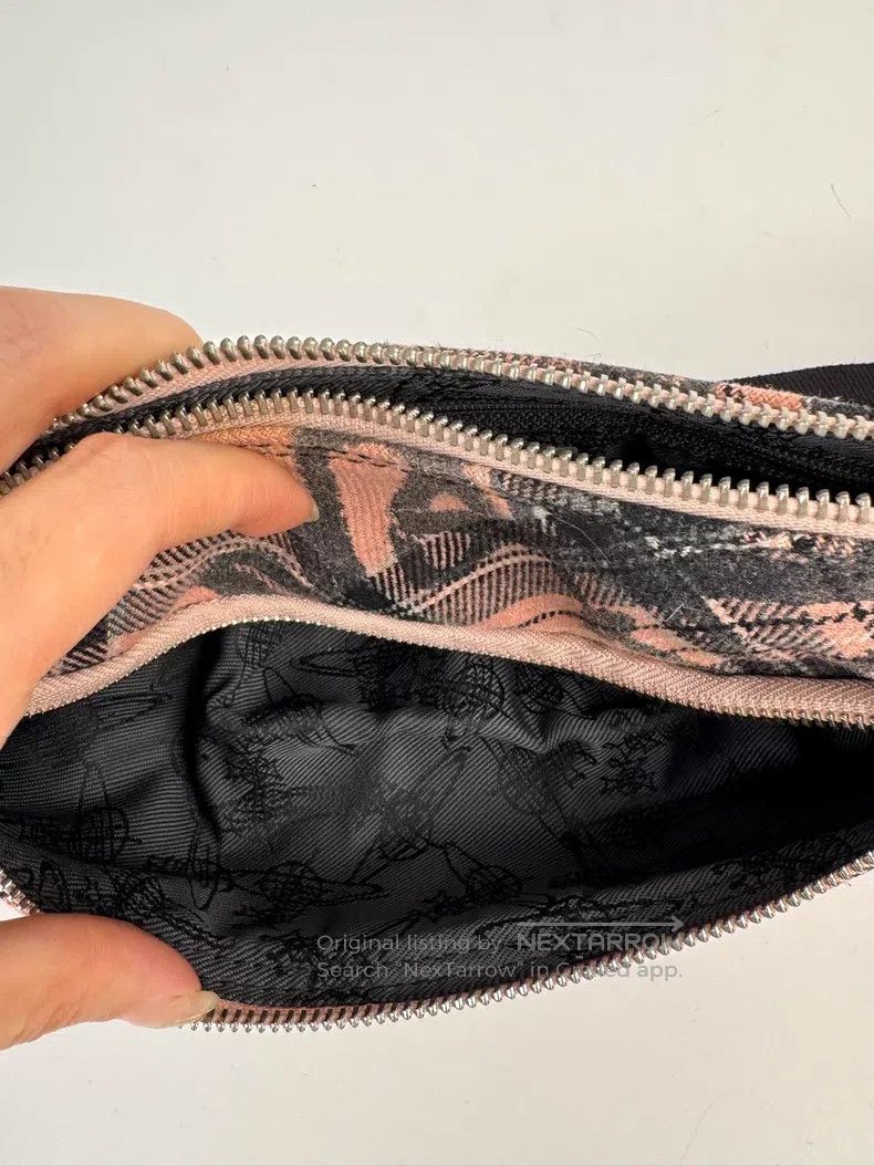 Vivienne Westwood Vivienne Westwood size os Rare Pink Graffiti Tote Bag Vinta Size ONE SIZE - 5 Thumbnail